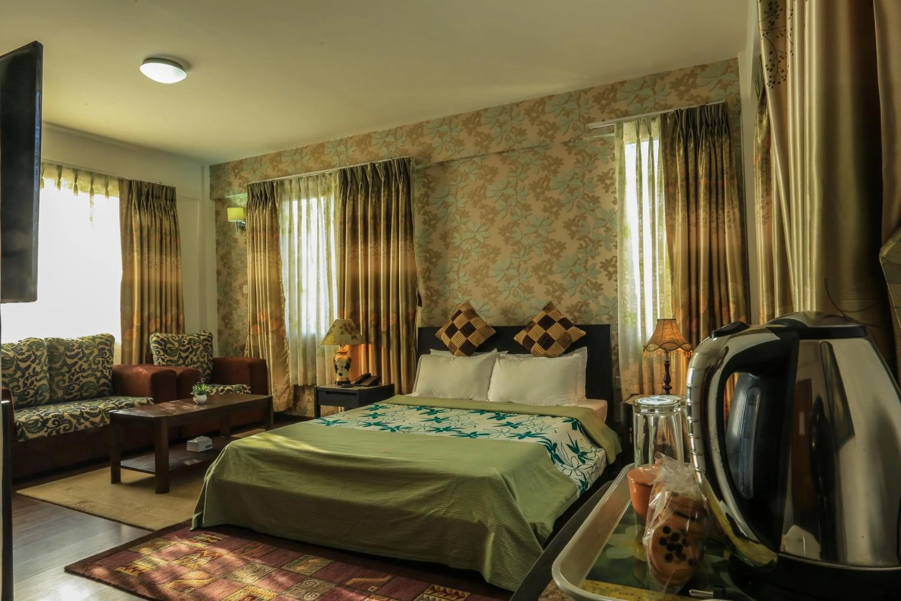 Coffee/tea facilities, Bed in Nirvana Home