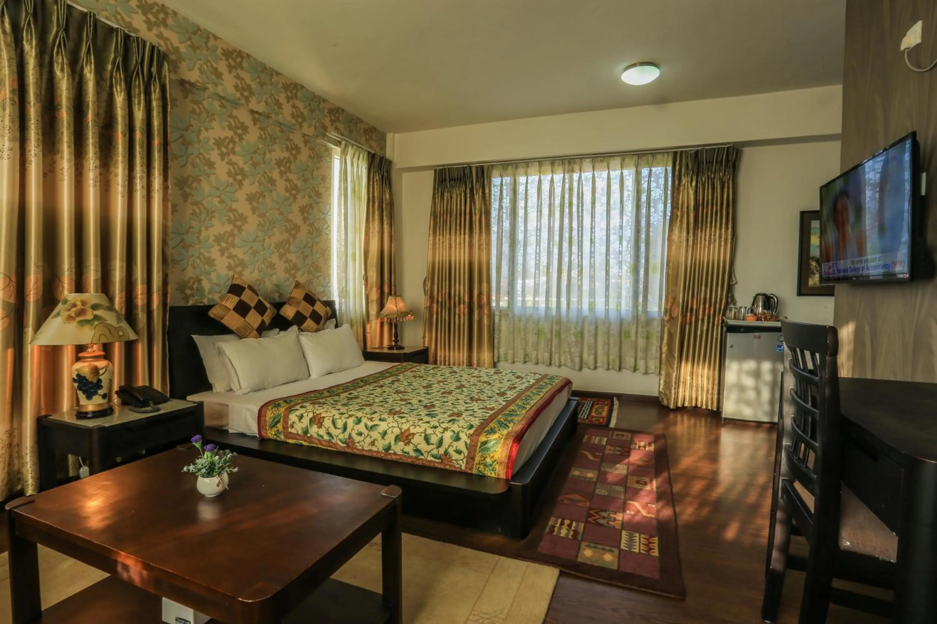 Photo of the whole room, Bed in Nirvana Home