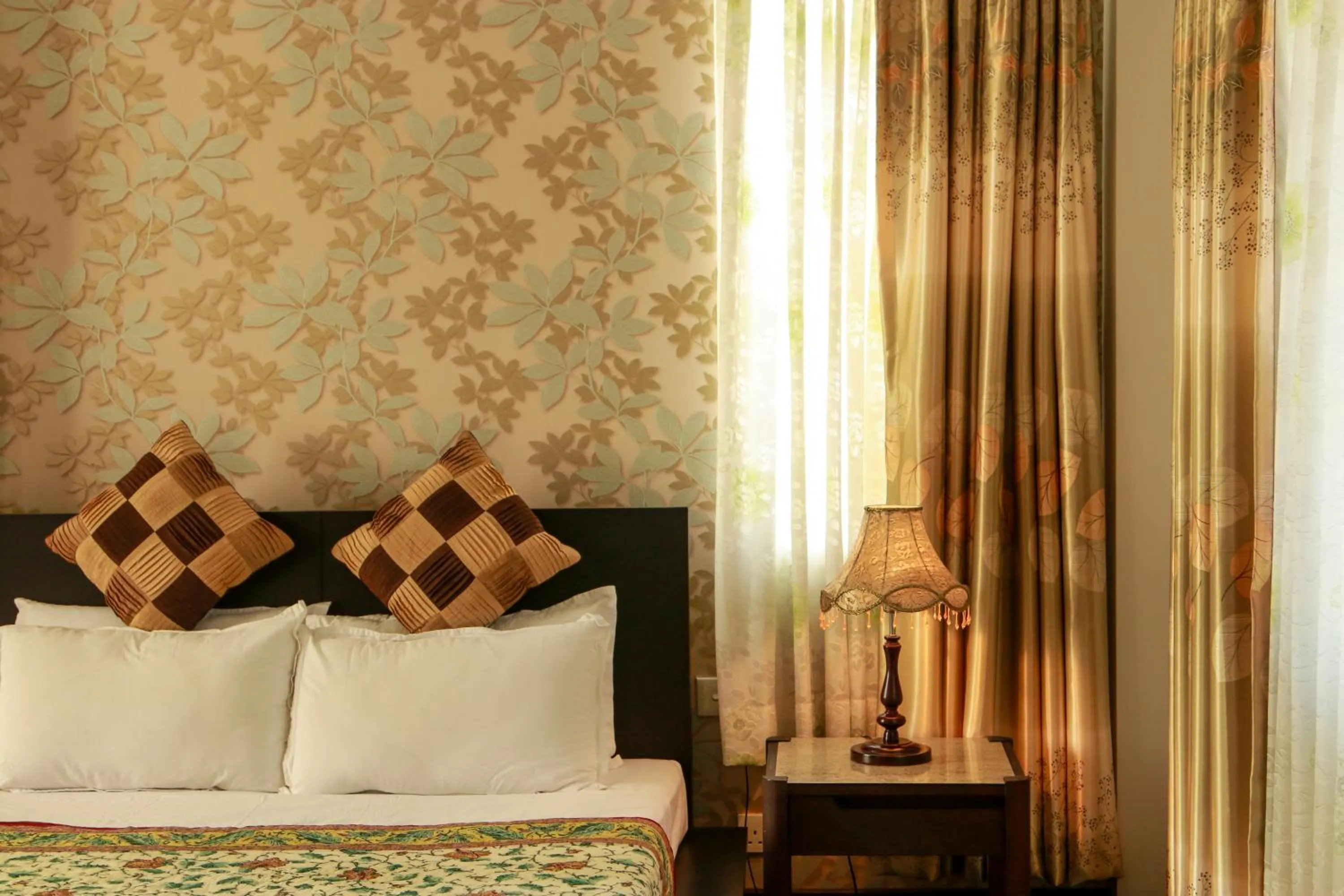 Decorative detail, Bed in Nirvana Home