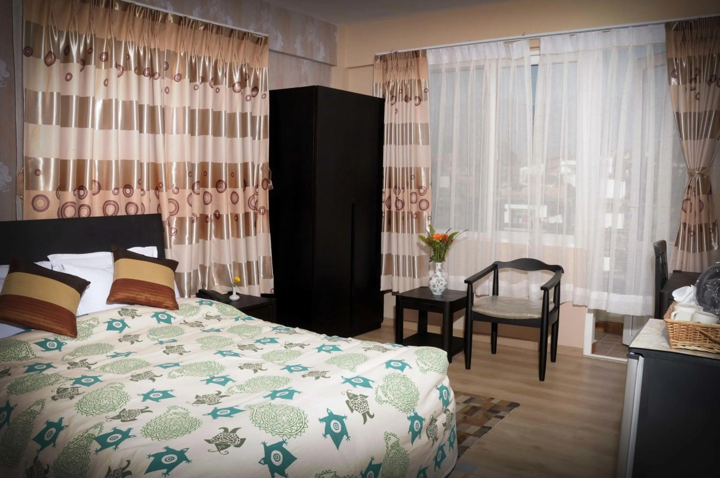 Photo of the whole room, Bed in Nirvana Home