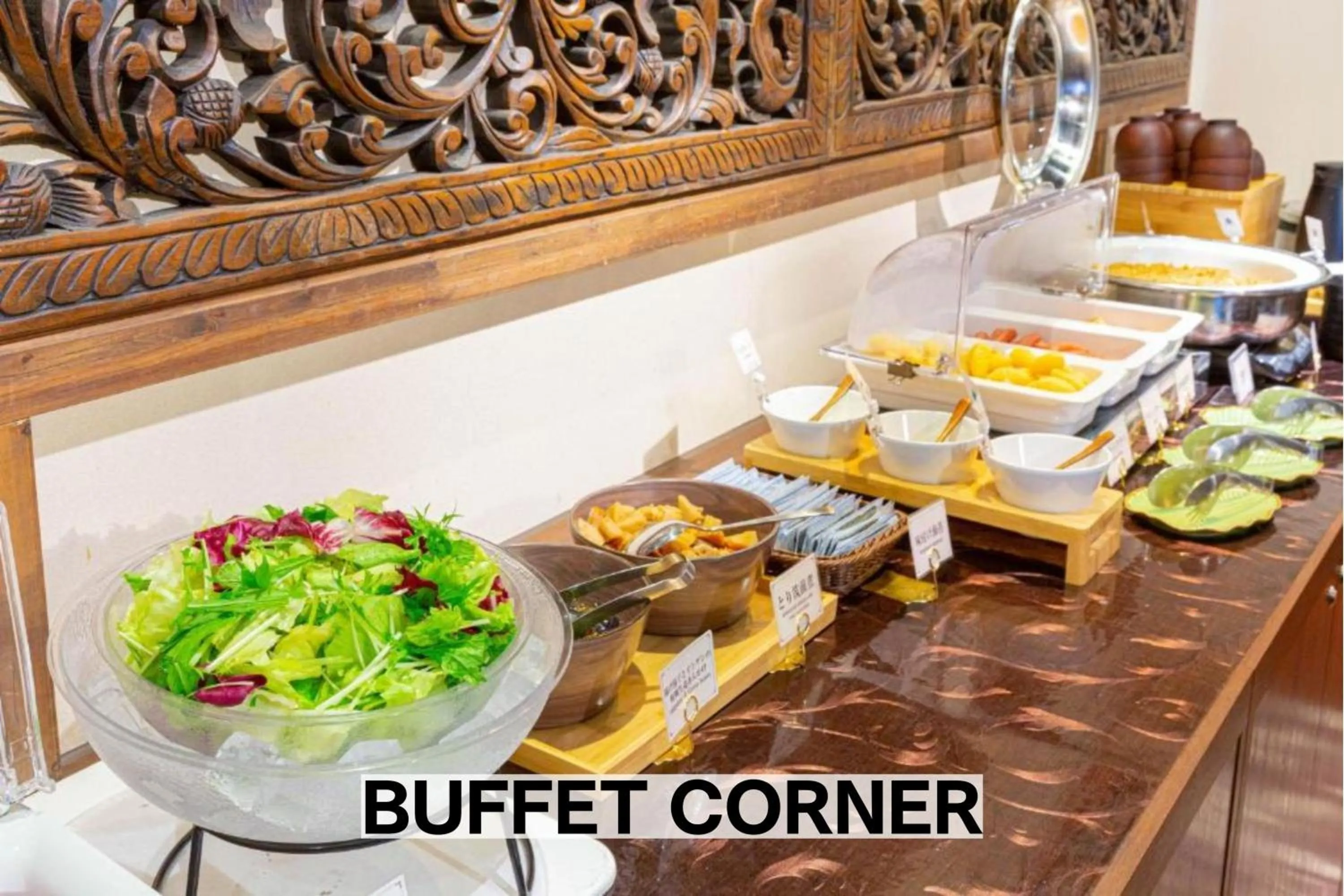 Buffet breakfast in Hotel Balian Resort Chiba - Family Kids Group Concept
