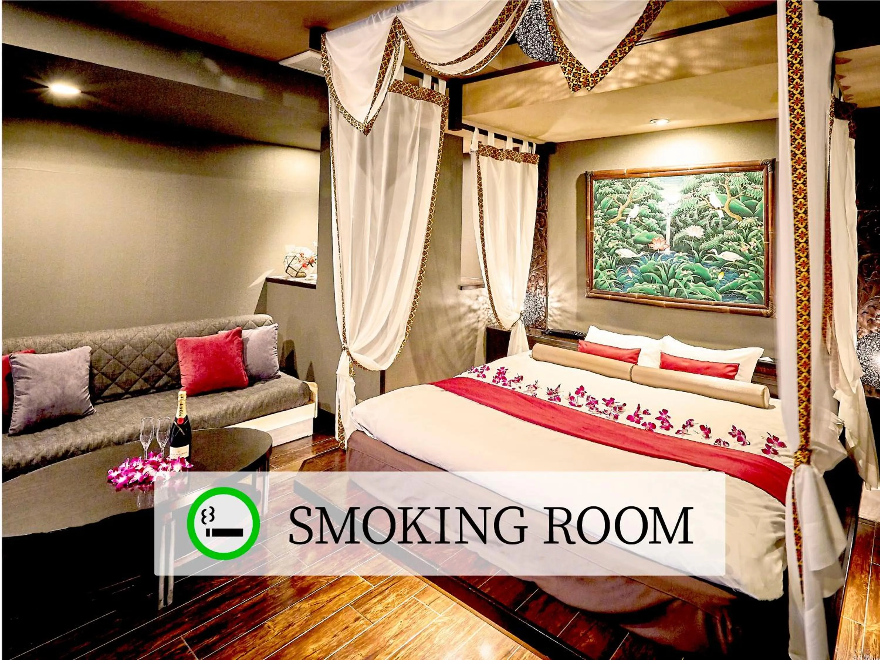 Deluxe Double Room - Smoking in Hotel Balian Resort Chiba - Family Kids Group Concept