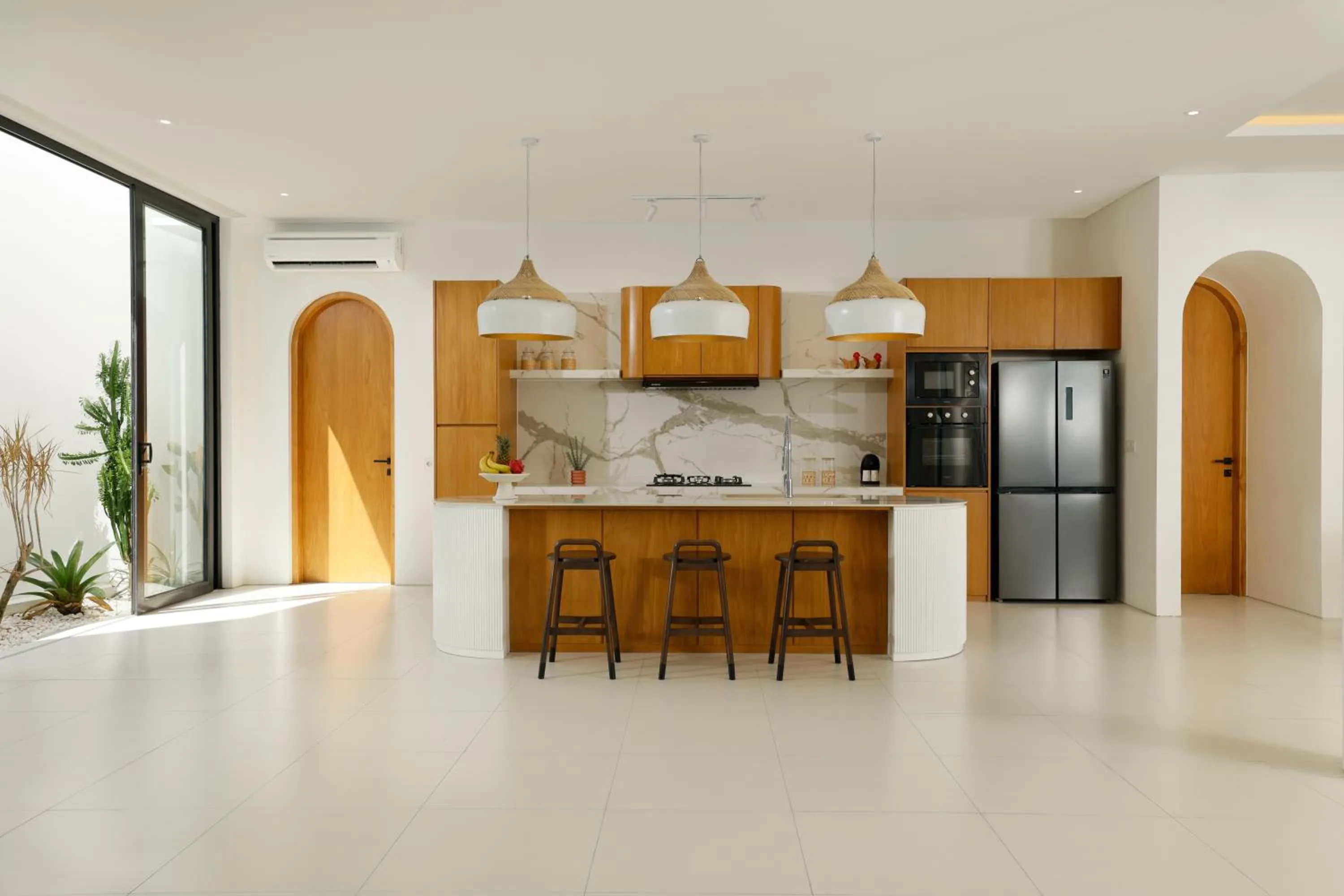 Dining area in Villa Kalem Canggu by Nakula