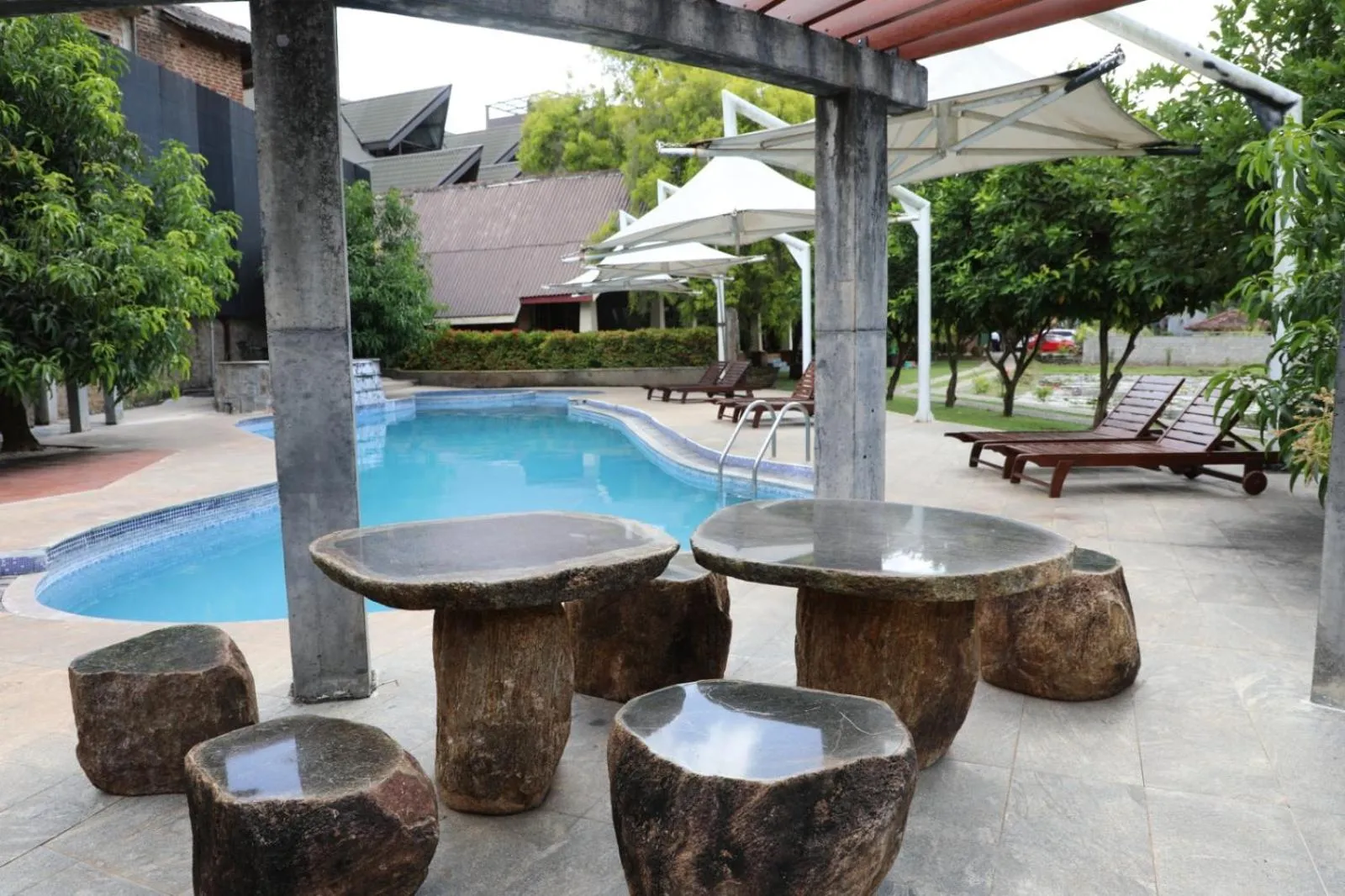 Pool view in Avasta Resort Wijaya Leisure