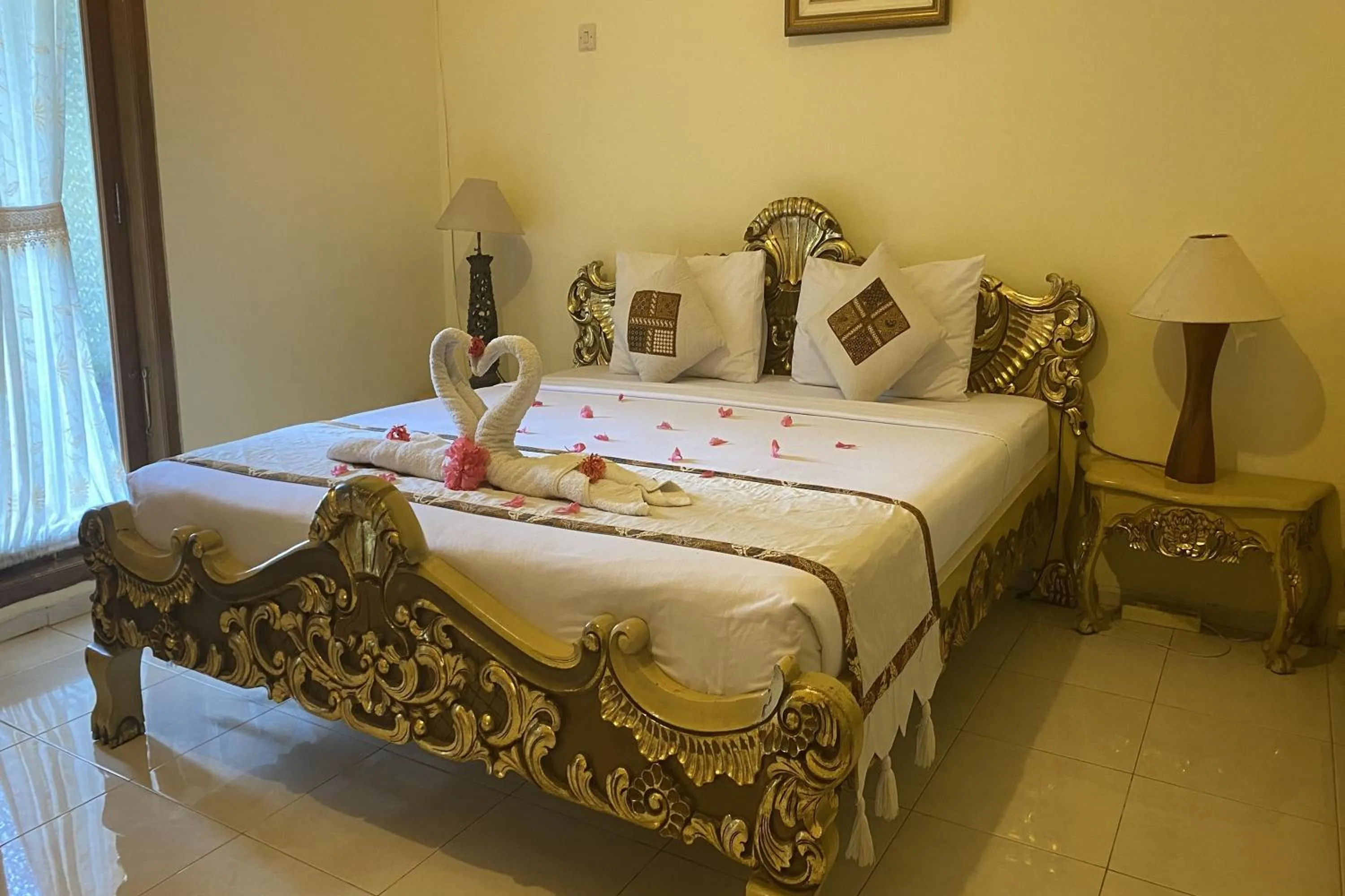 Bedroom in Villa Baliantoro Yogyakarta