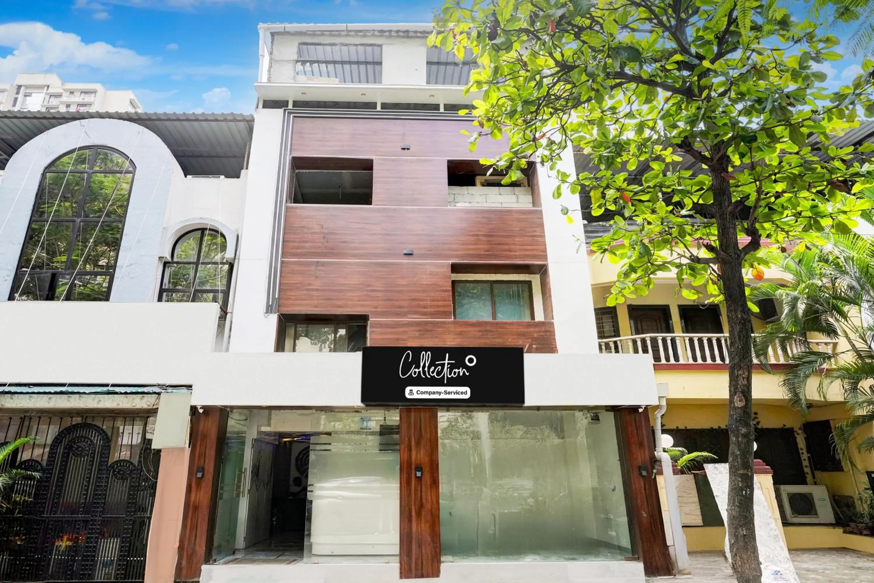 Facade/entrance in Collection O Goregaon Near Film City Formerly Cupid