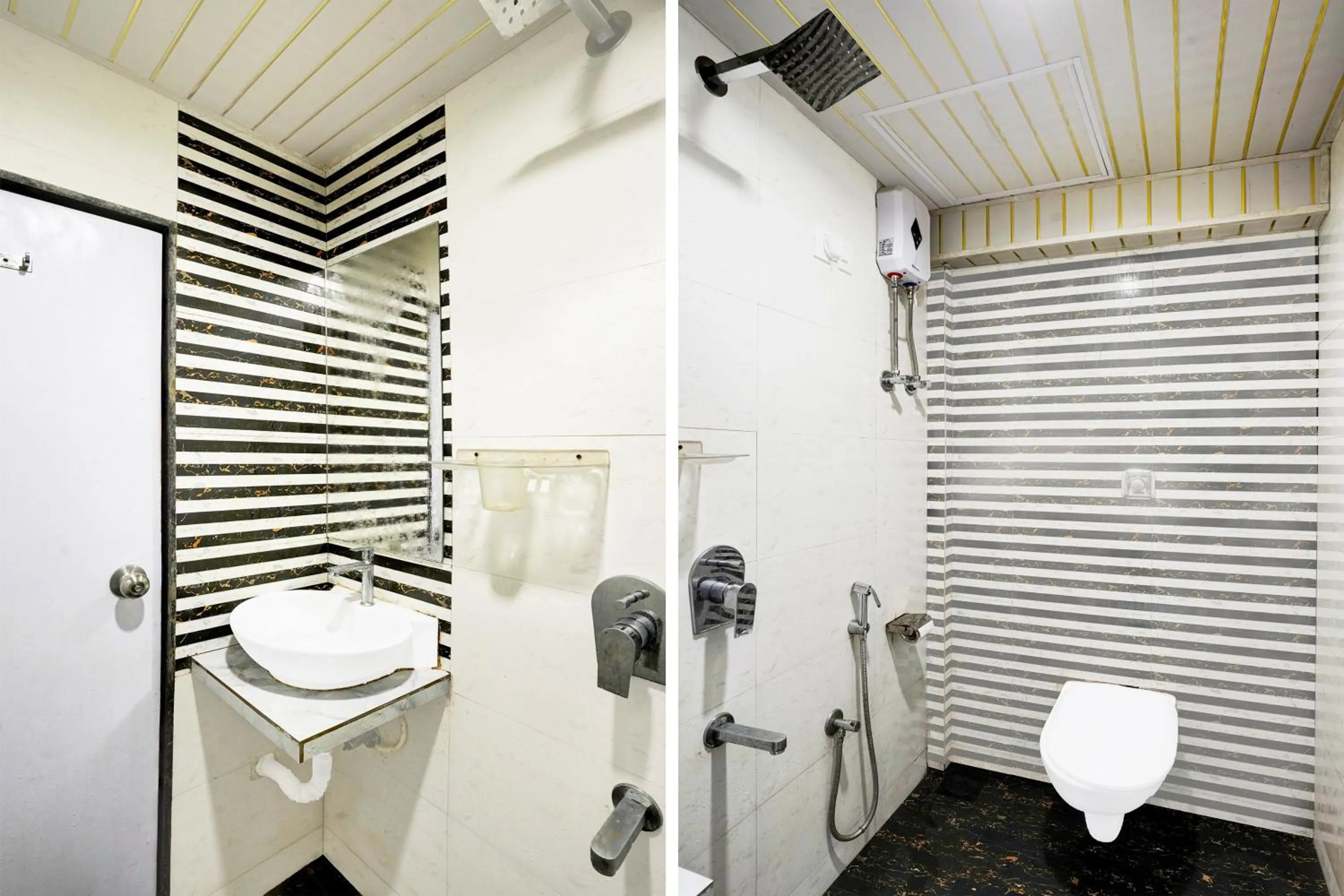 Bathroom in Collection O Goregaon Near Film City Formerly Cupid