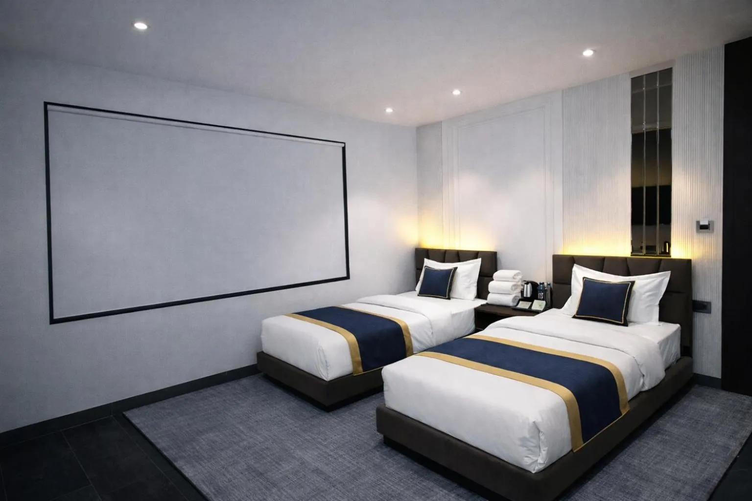Bed in Qotel Signature Coleman Janakpuri