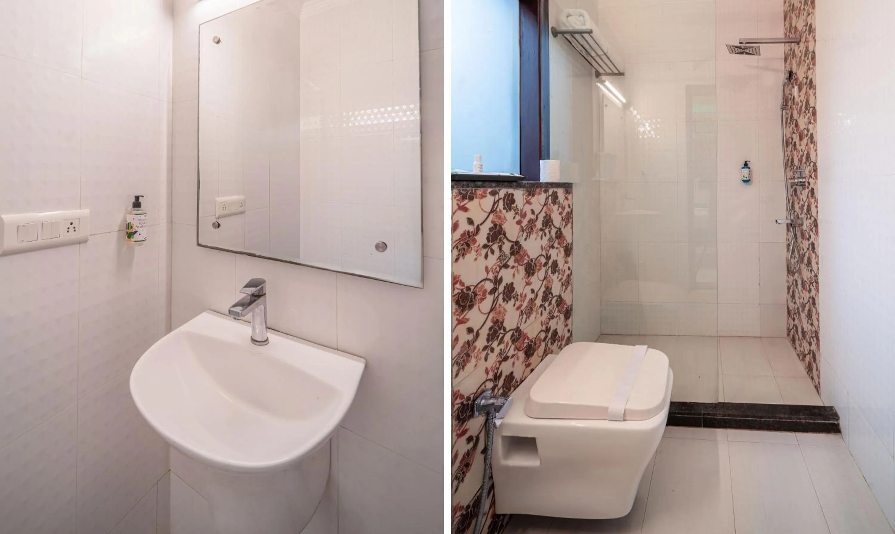 Bathroom in Treebo Marigold