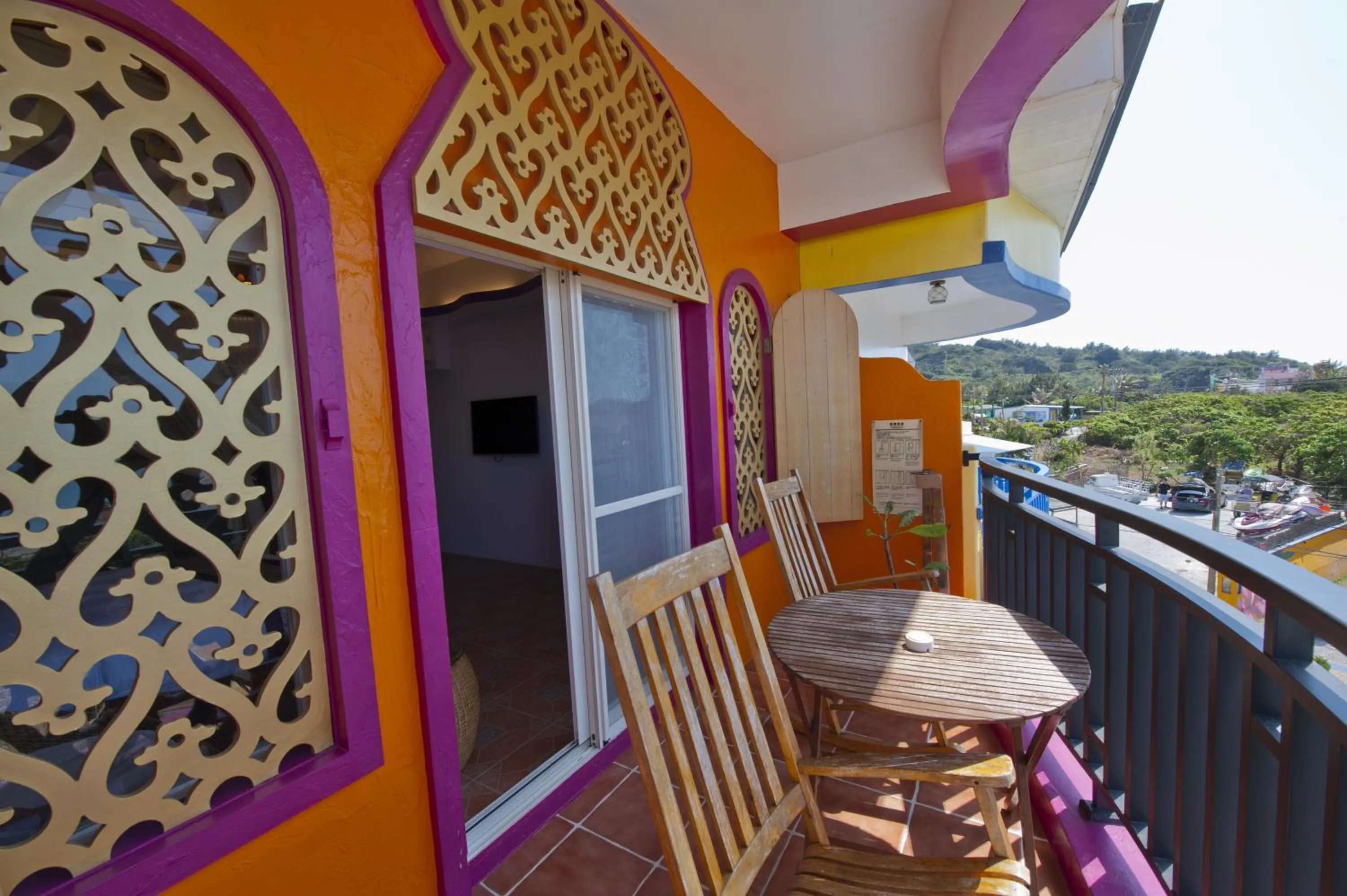 Balcony/Terrace in Hana B&B