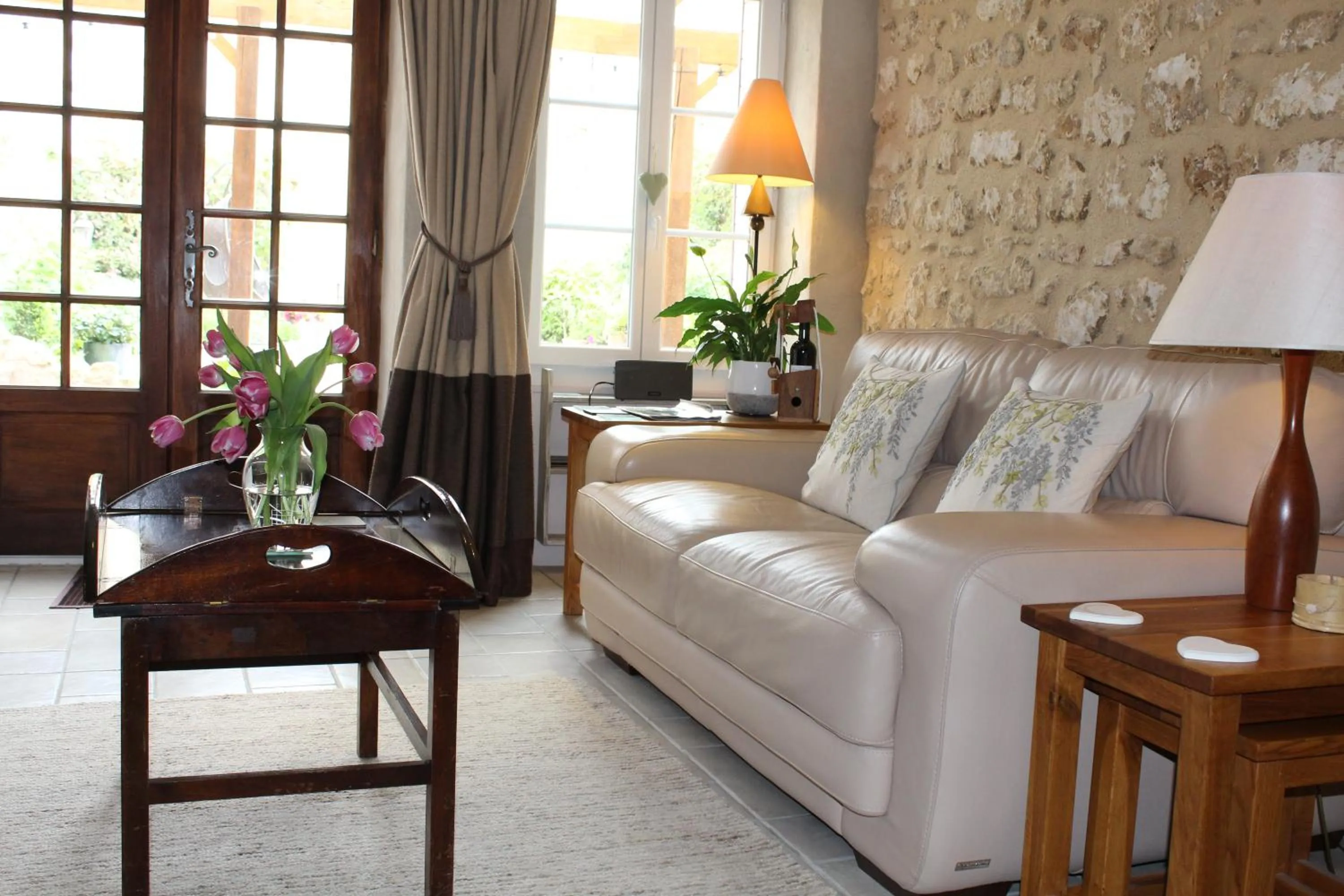 Living room in Le Patio Chambres et Tables d'Hôtes