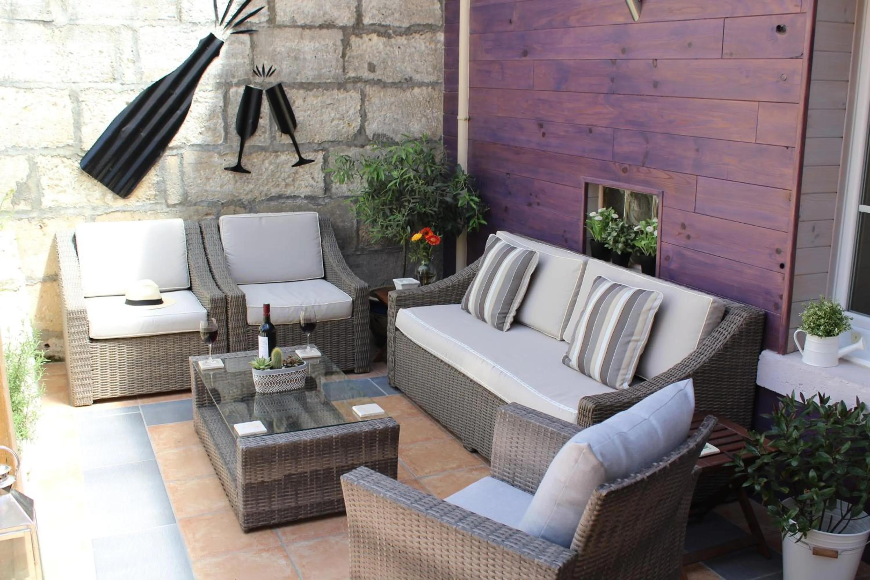 Patio in Le Patio Chambres et Tables d'Hôtes