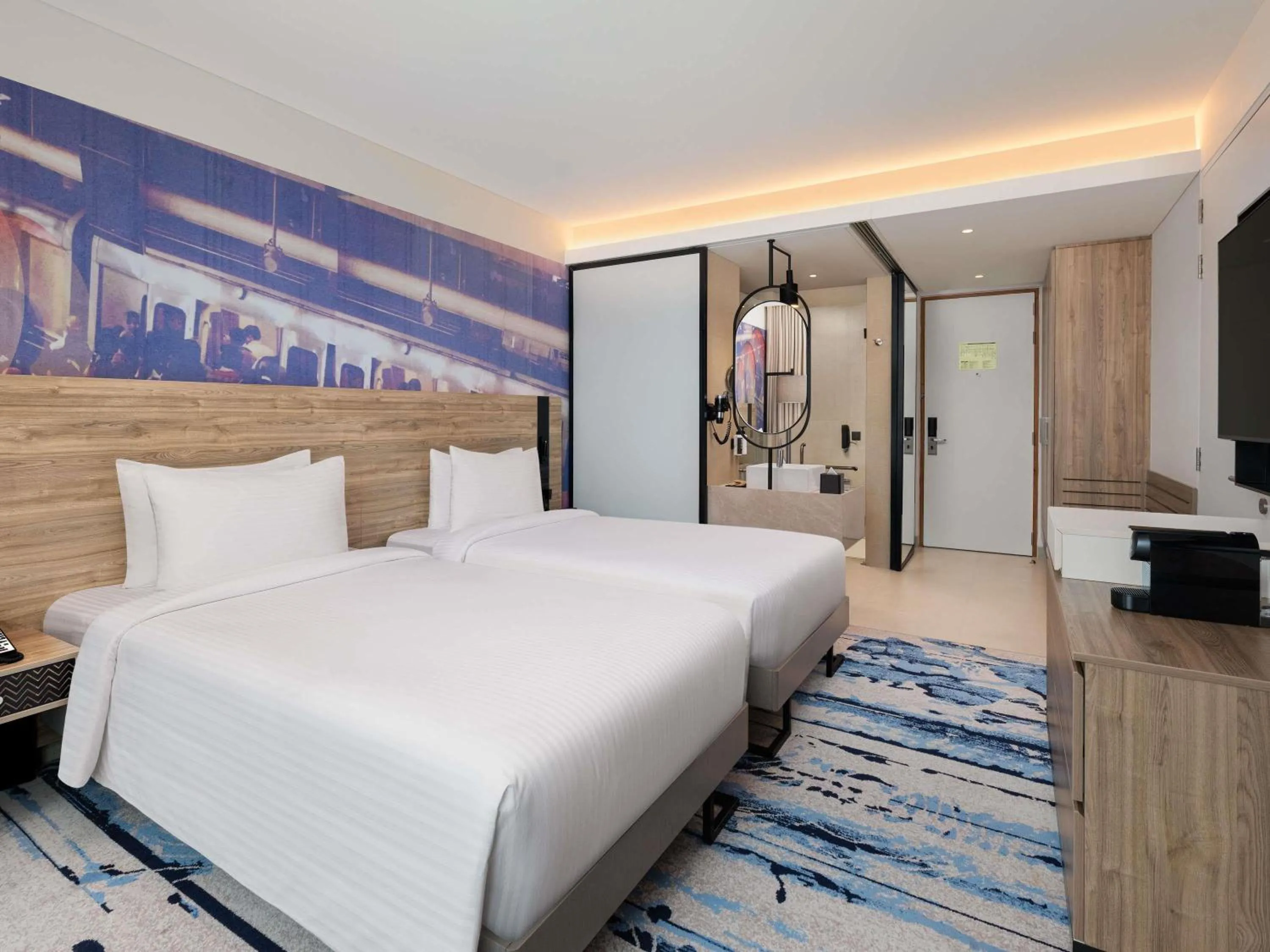 Bedroom, Bed in Novotel New Delhi City Centre