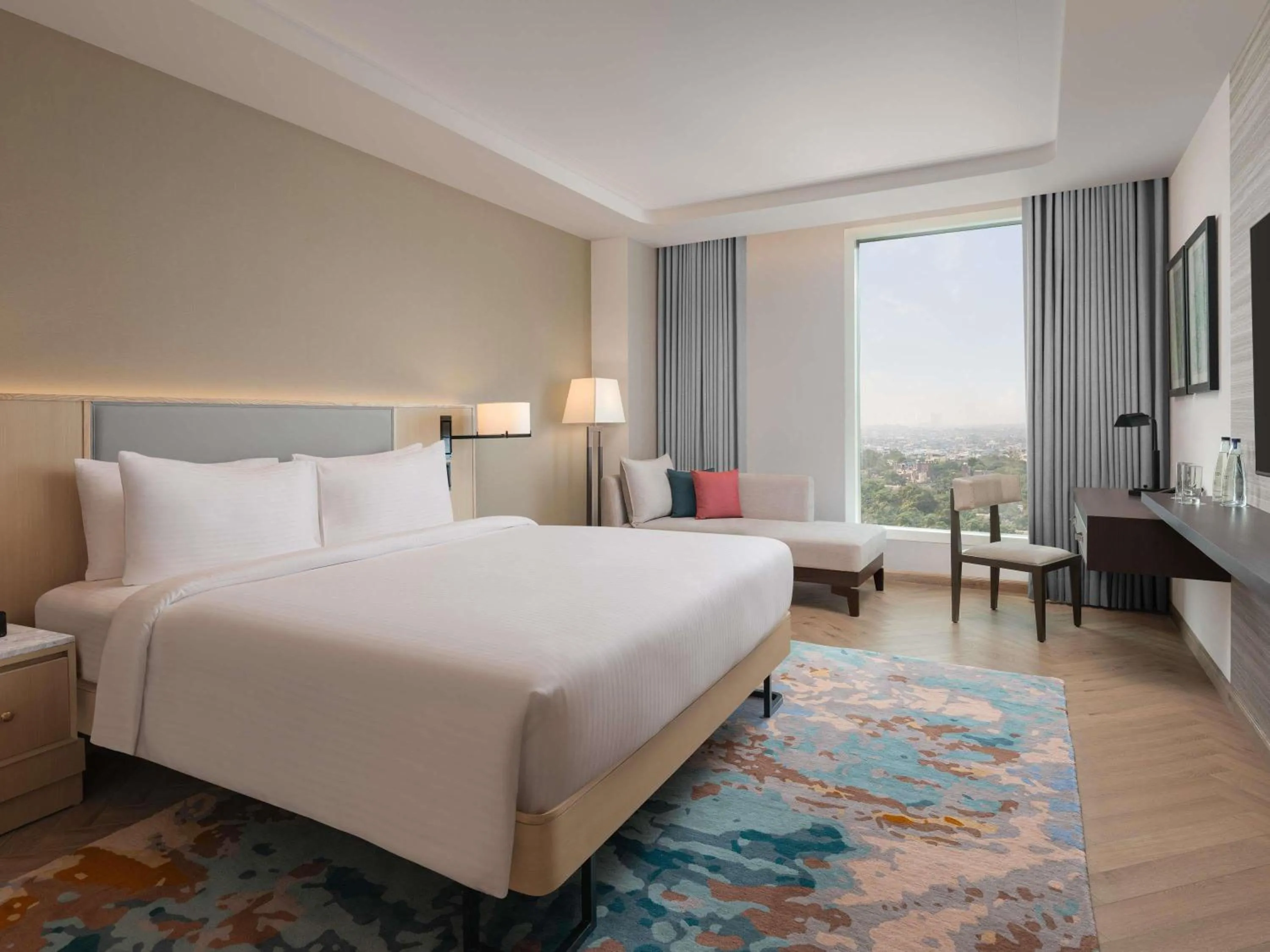 Bedroom, Bed in Novotel New Delhi City Centre