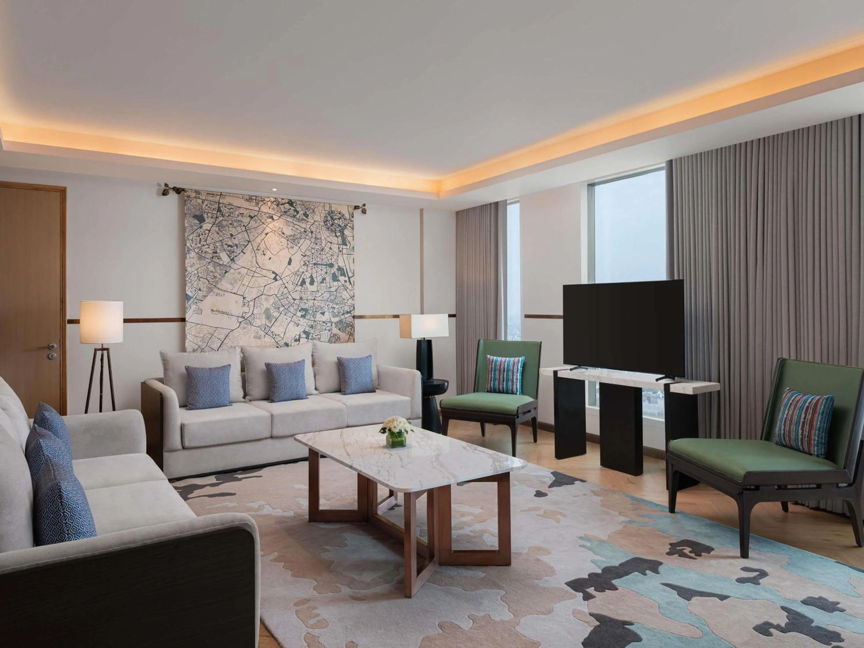 Bedroom in Novotel New Delhi City Centre