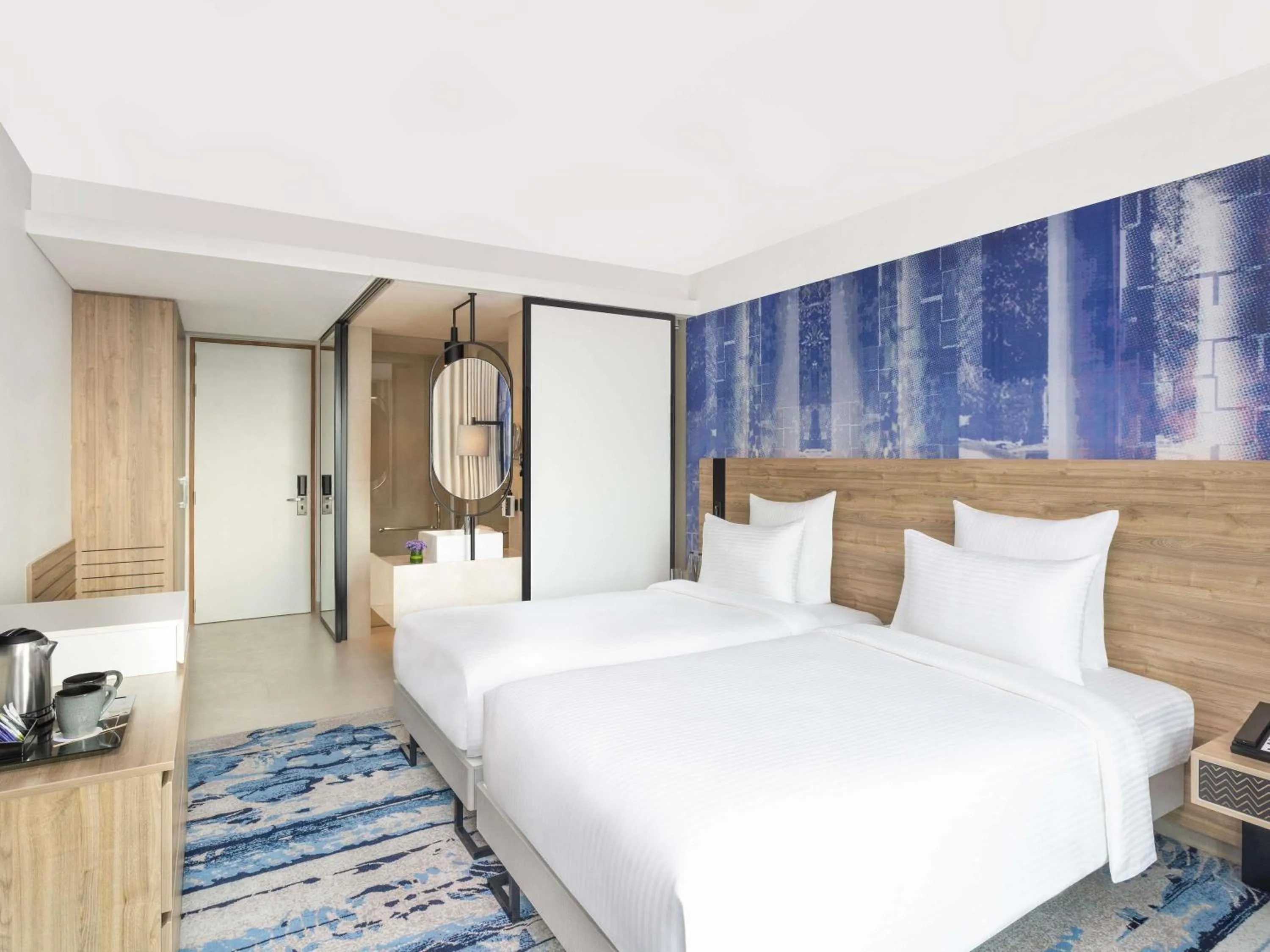 Bedroom, Bed in Novotel New Delhi City Centre