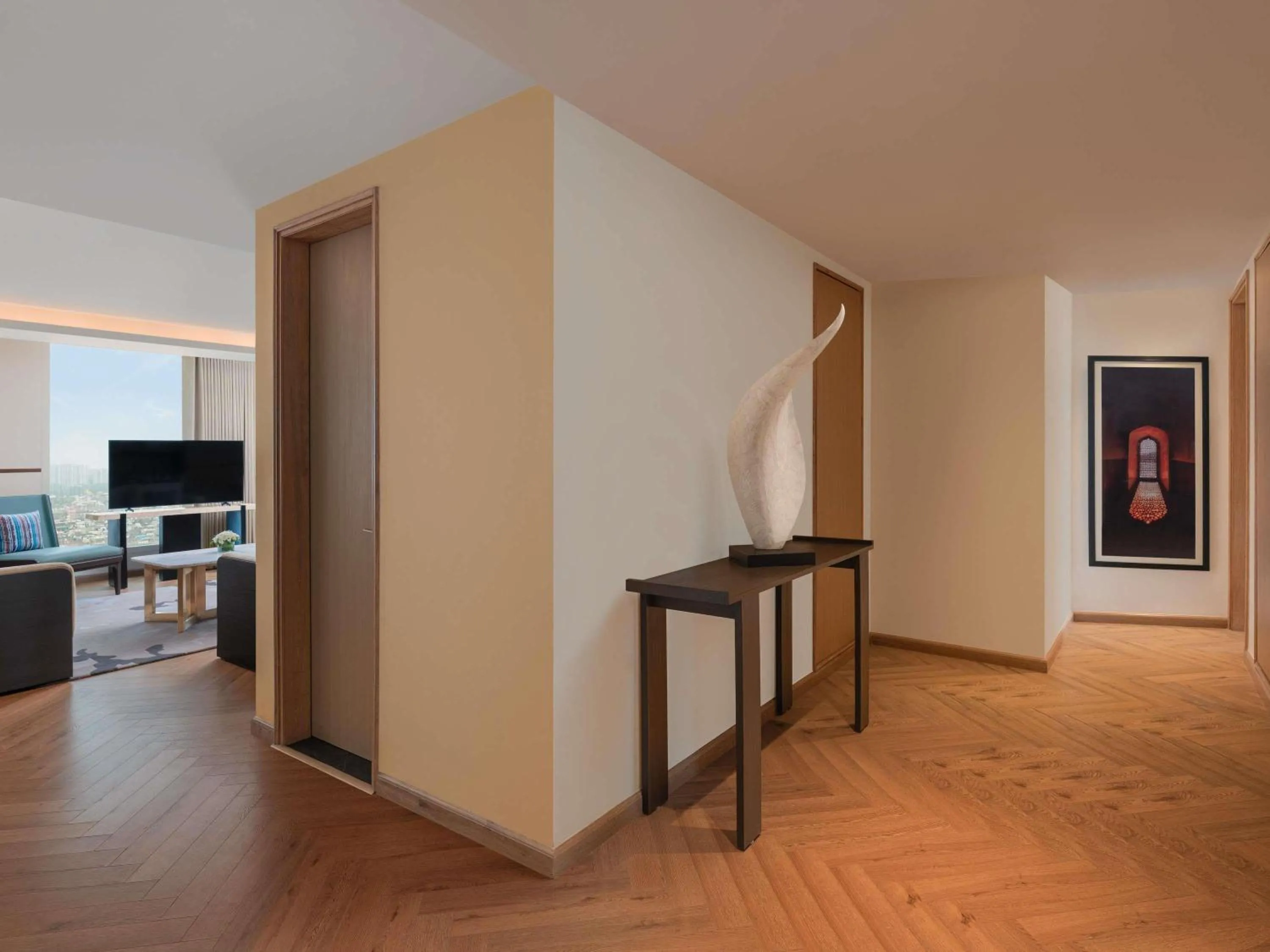 Bedroom in Novotel New Delhi City Centre