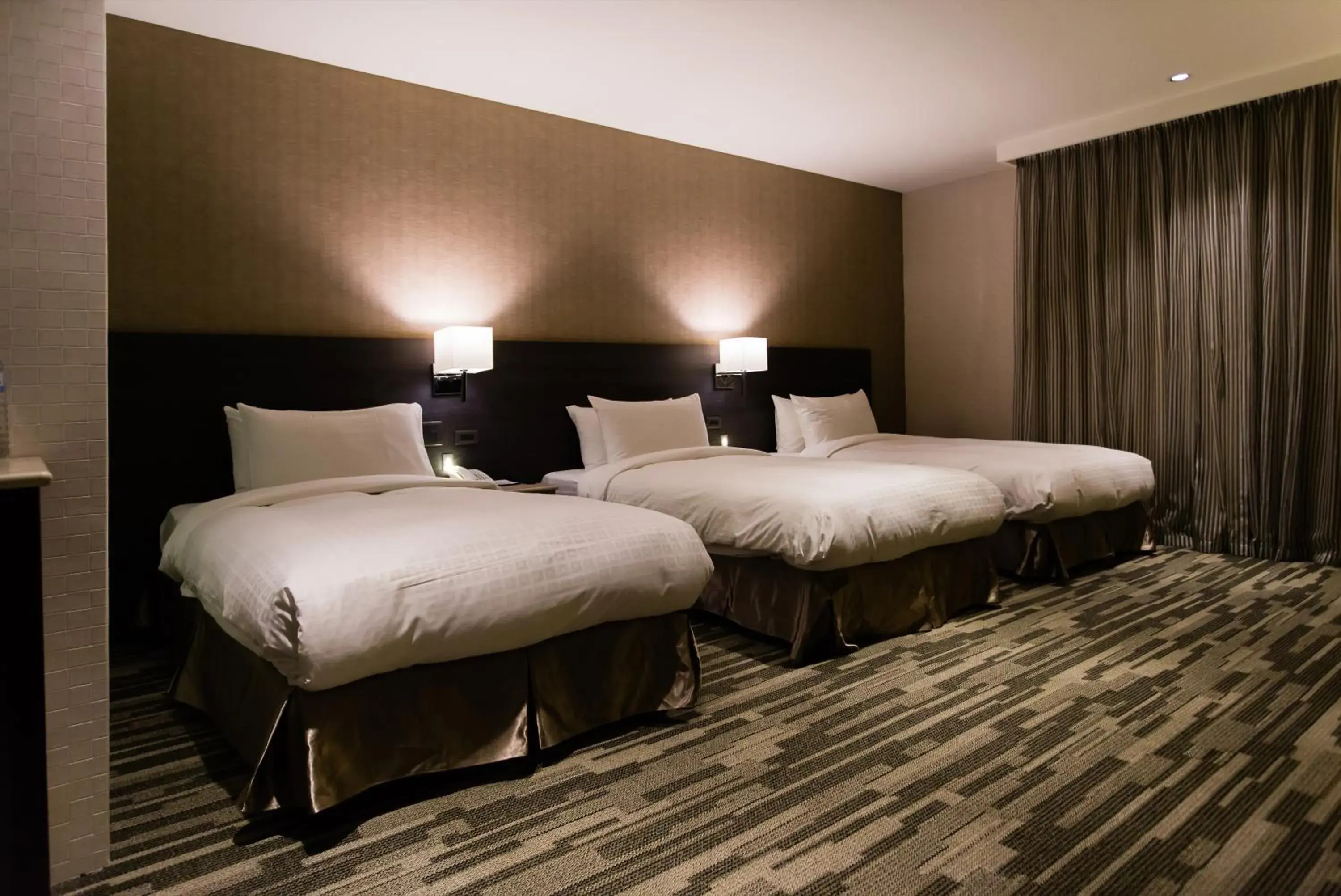 Triple Room in Chiayi Oriental Pearl International Hotel Triple Room in Chiayi Oriental Pearl International Hotel