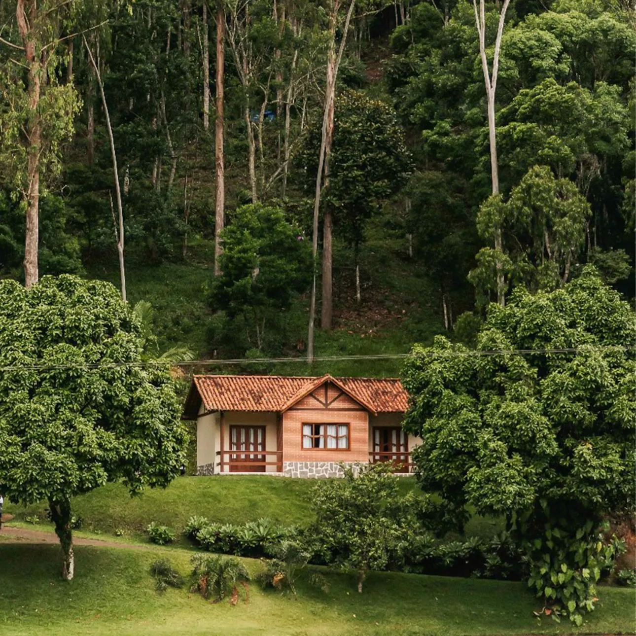 Natural landscape in Sítio dos Lagos