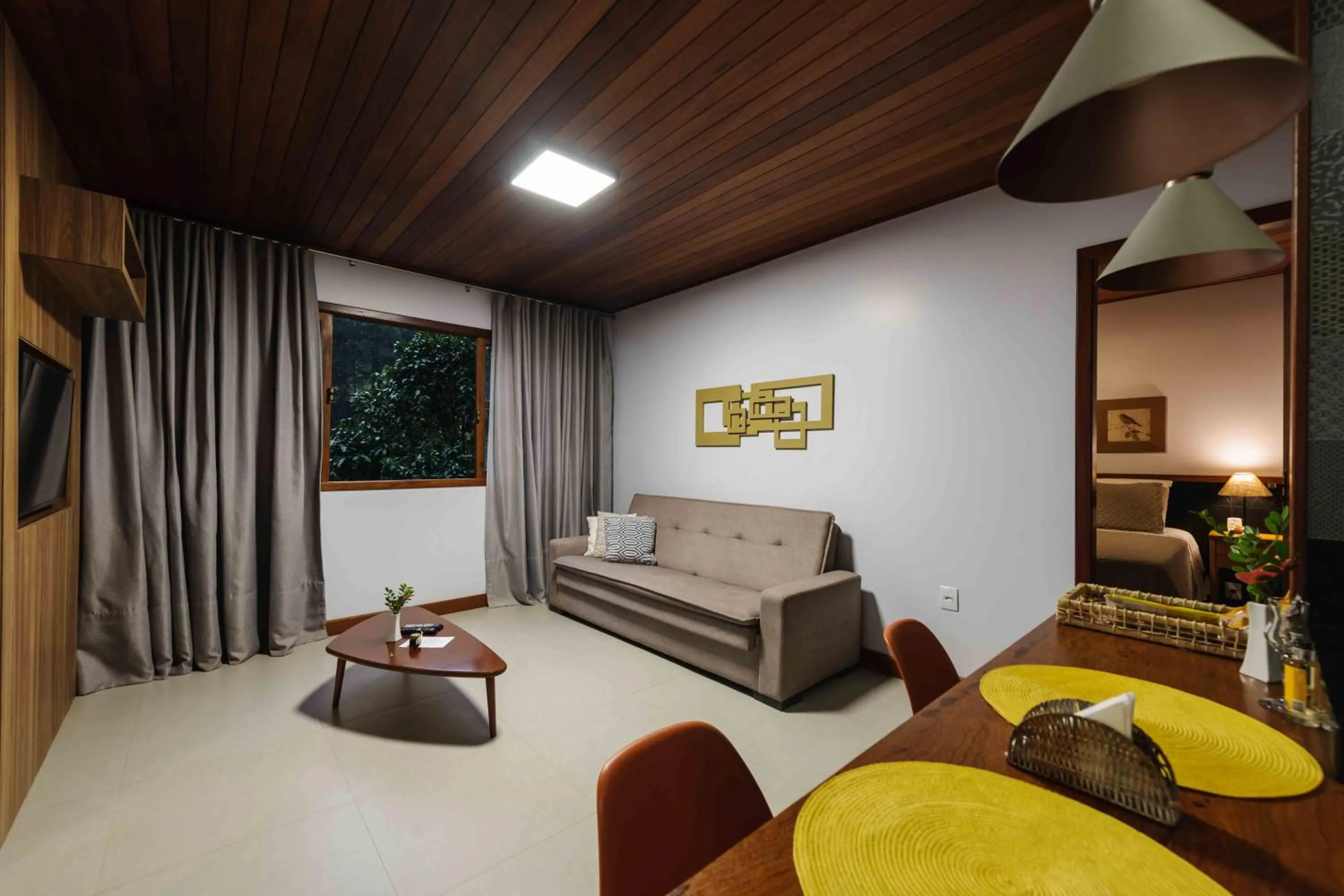 Living room in Sítio dos Lagos