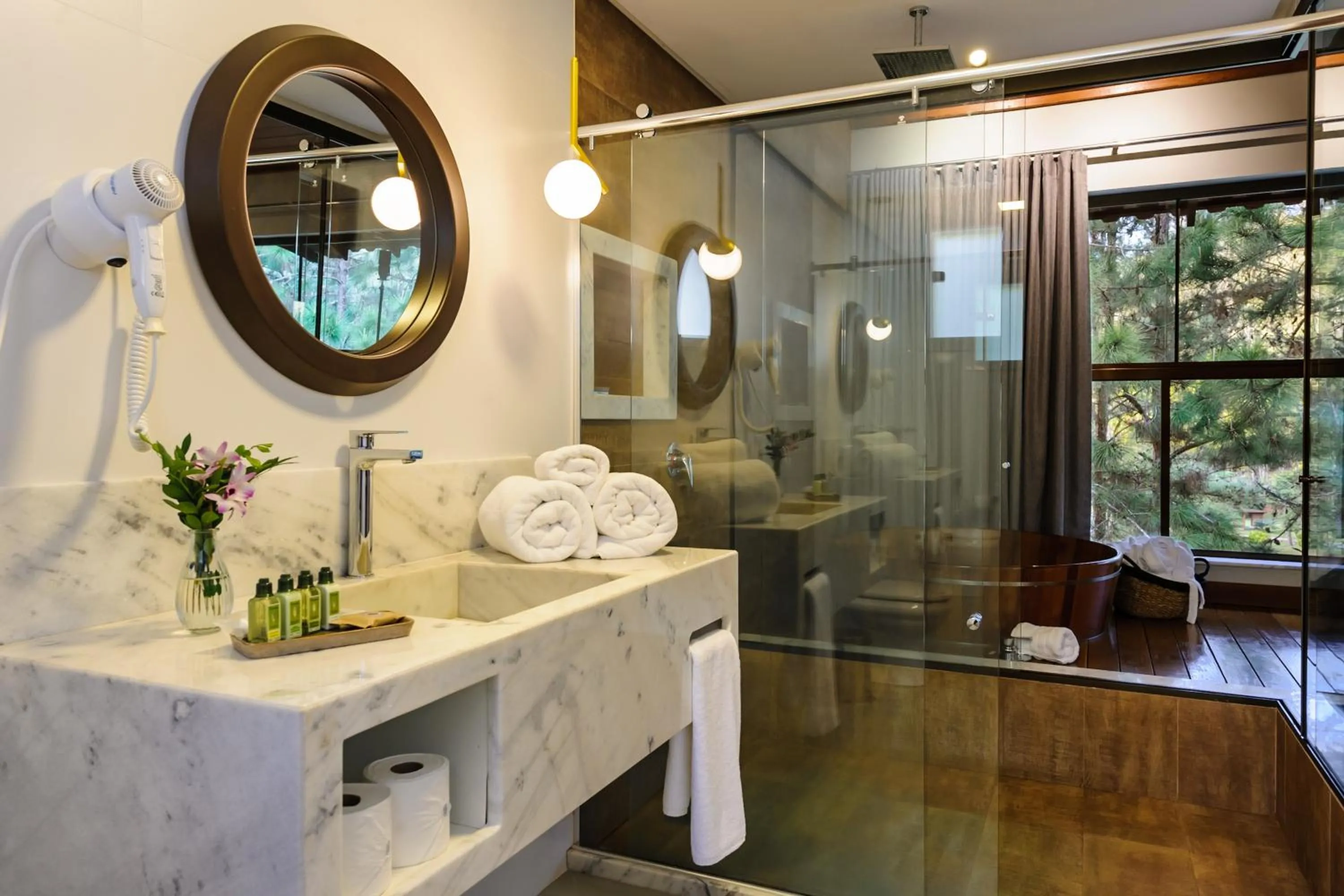 Bathroom in Sítio dos Lagos