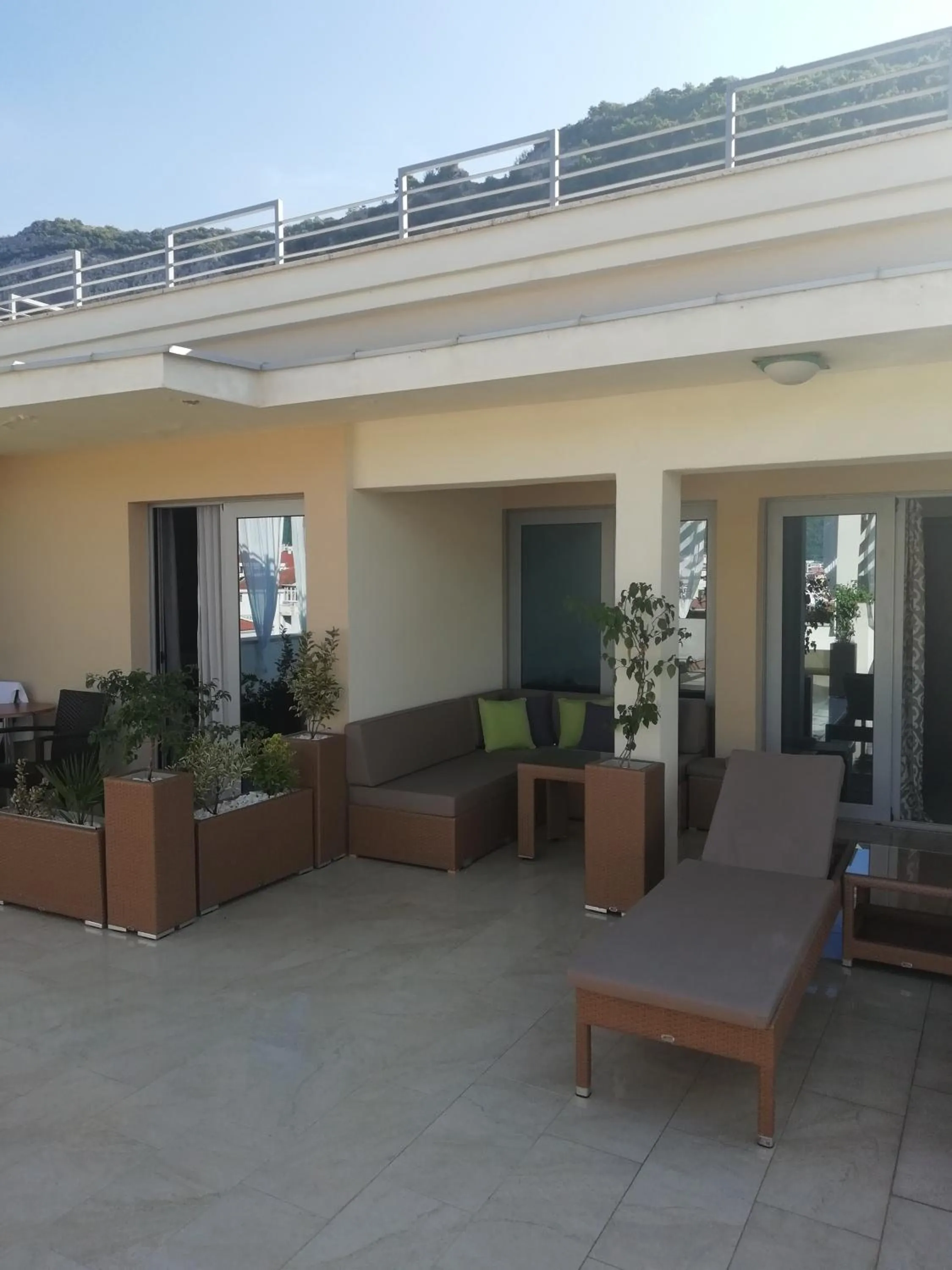 Balcony/Terrace in Apartments and Rooms Grand Palazzo