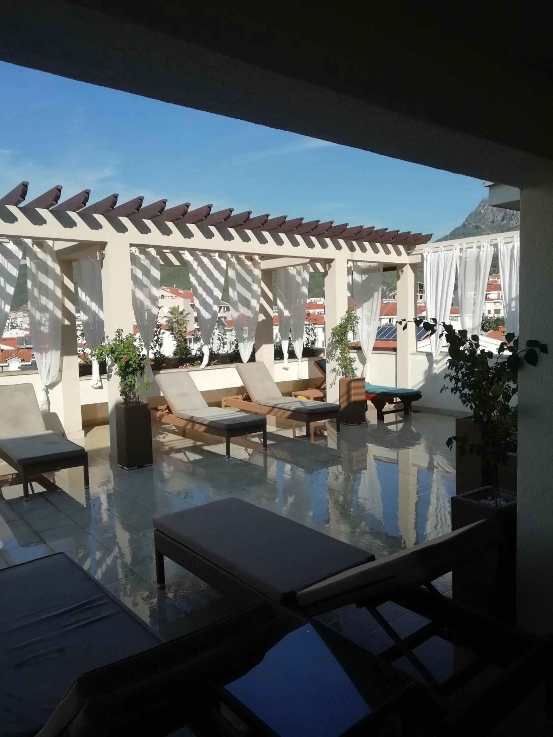 Balcony/Terrace in Apartments and Rooms Grand Palazzo