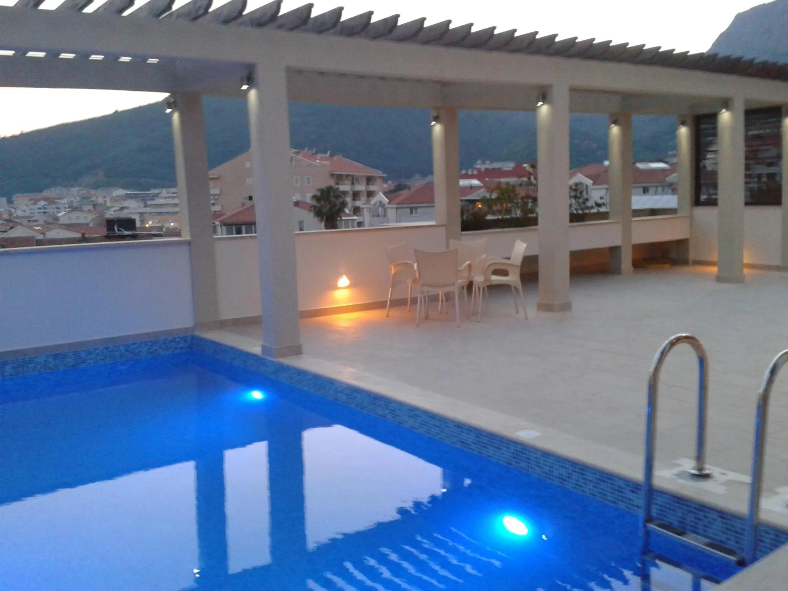 Swimming pool in Apartments and Rooms Grand Palazzo