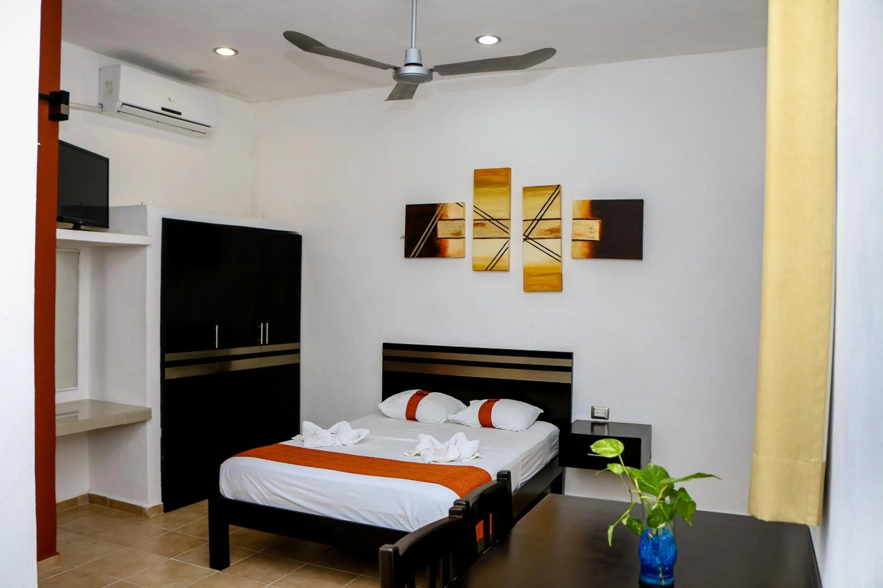 Bed in Gayser Apartamentos