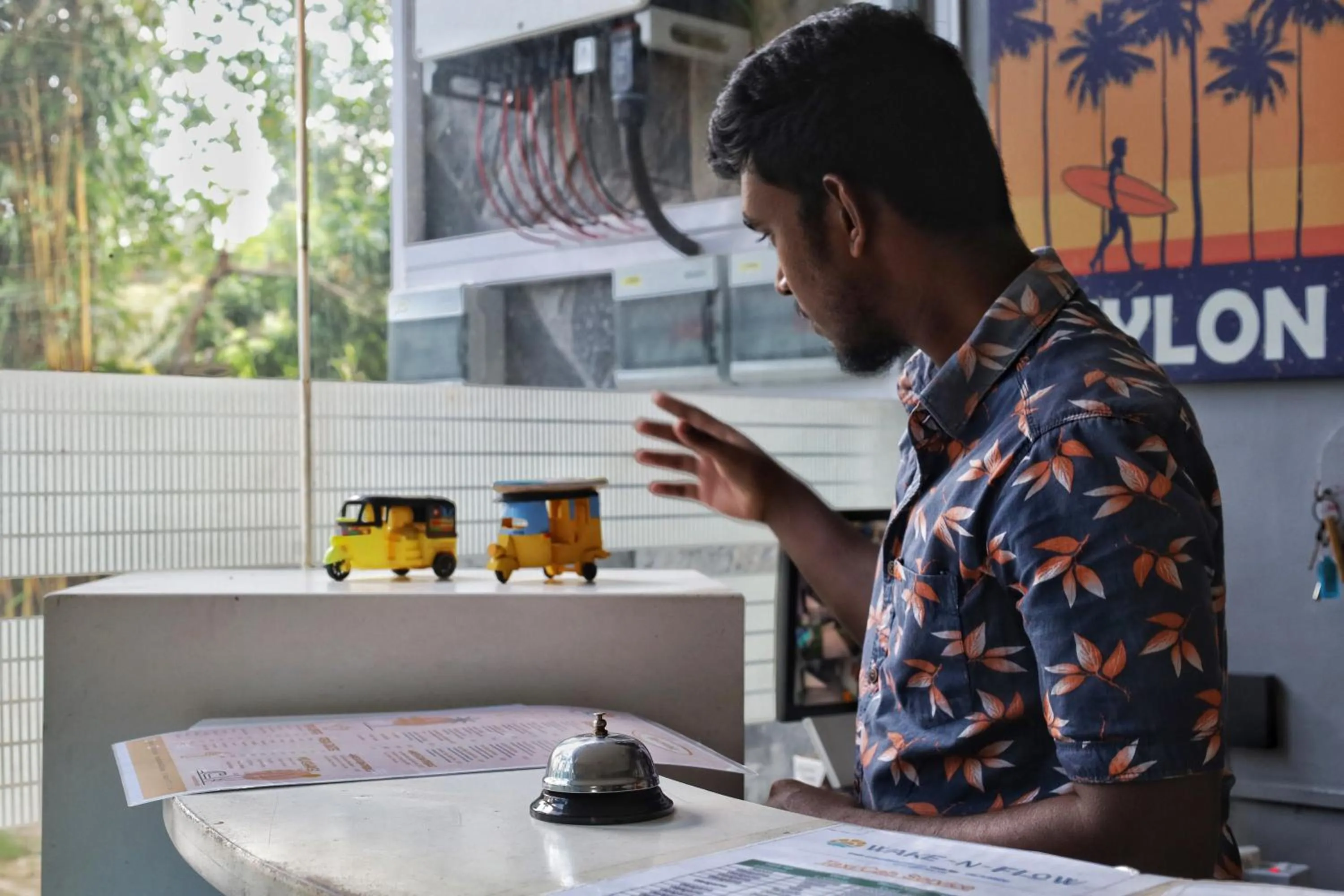 People in Wake N Flow, Weligama