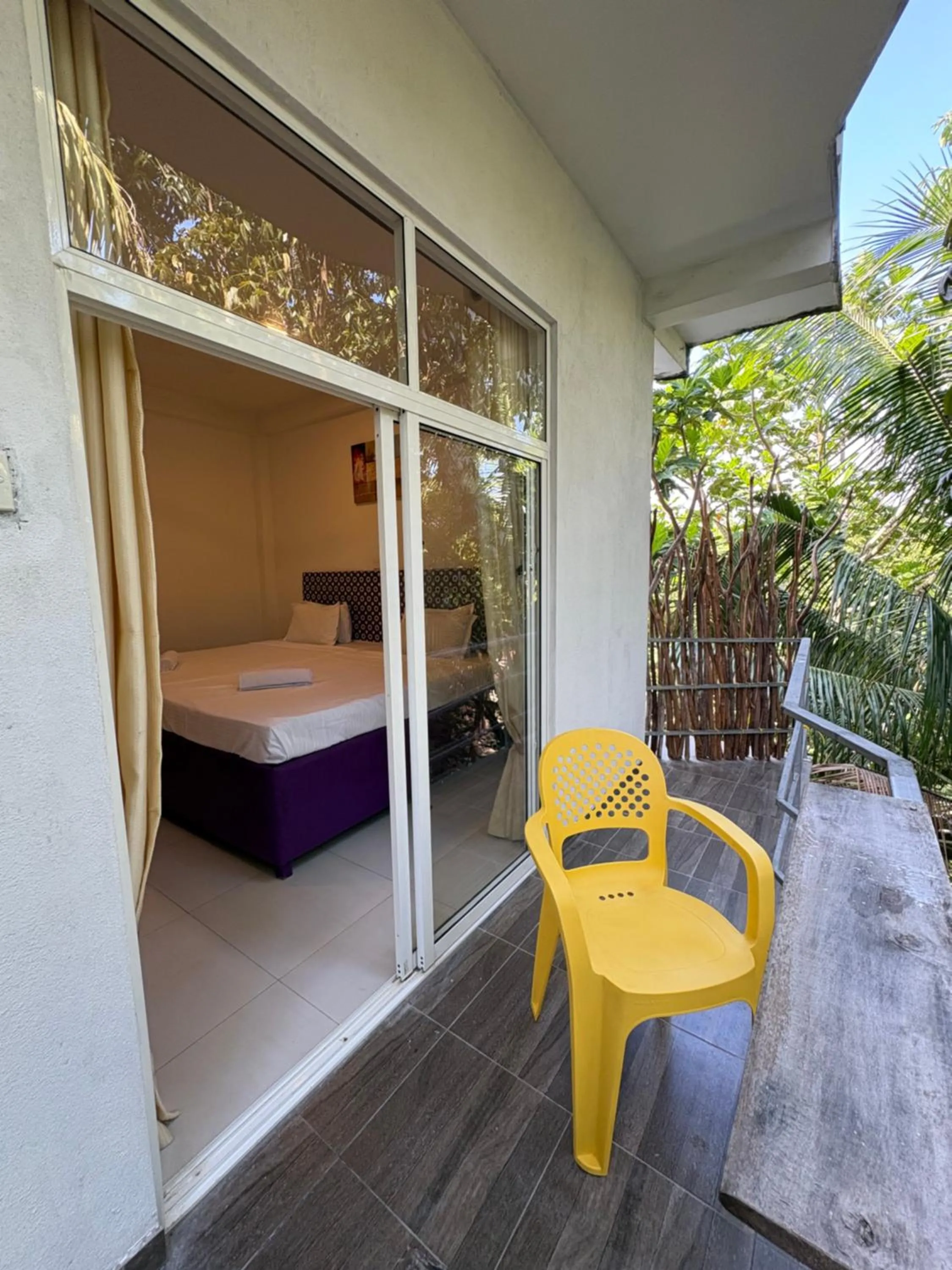 Balcony/Terrace, Bed in Wake N Flow, Weligama