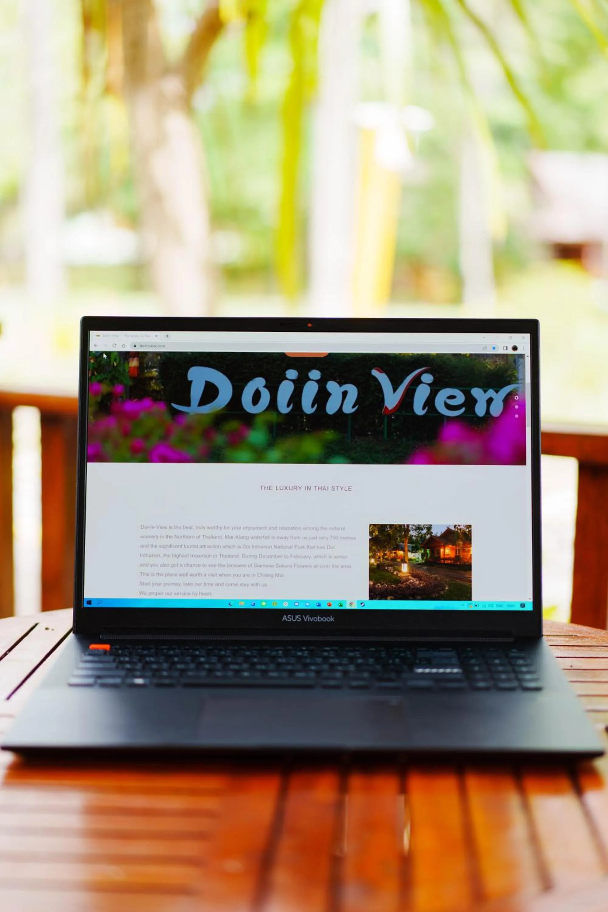 Natural landscape in Doi Inthanon View Resort