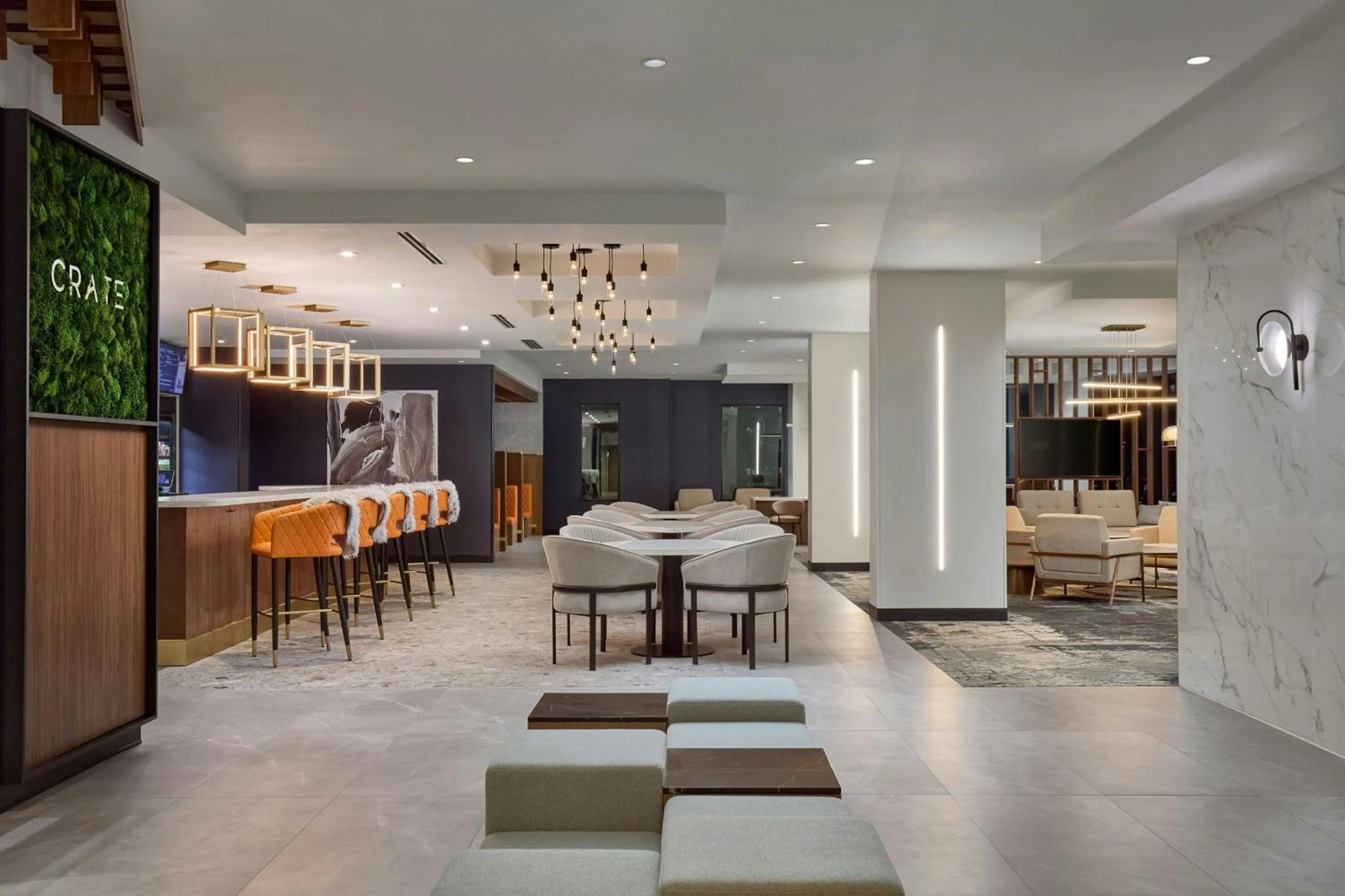 Lobby or reception in Courtyard by Marriott Denver Downtown West