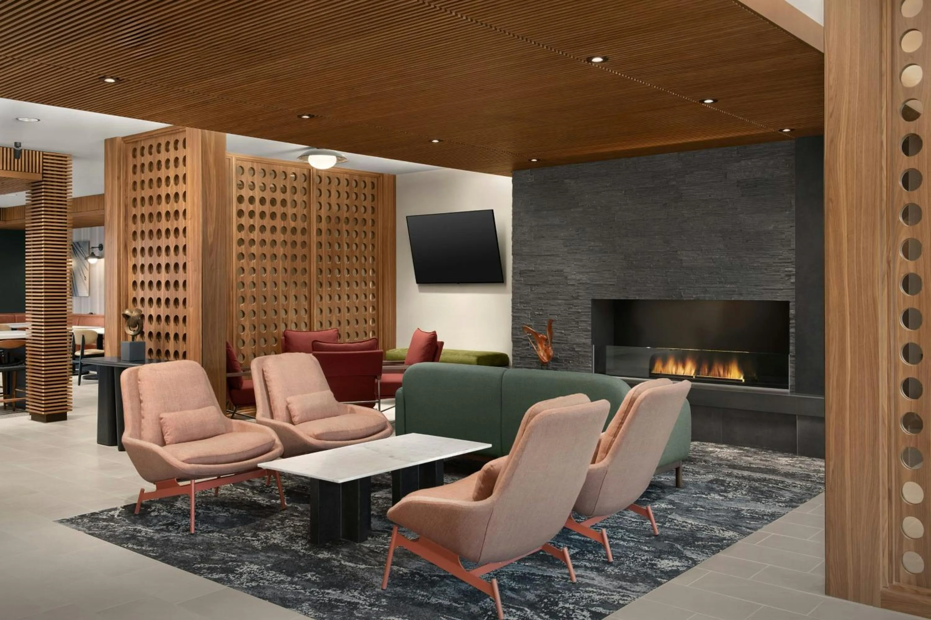 Lobby or reception in Fairfield by Marriott Inn & Suites Portland Newberg