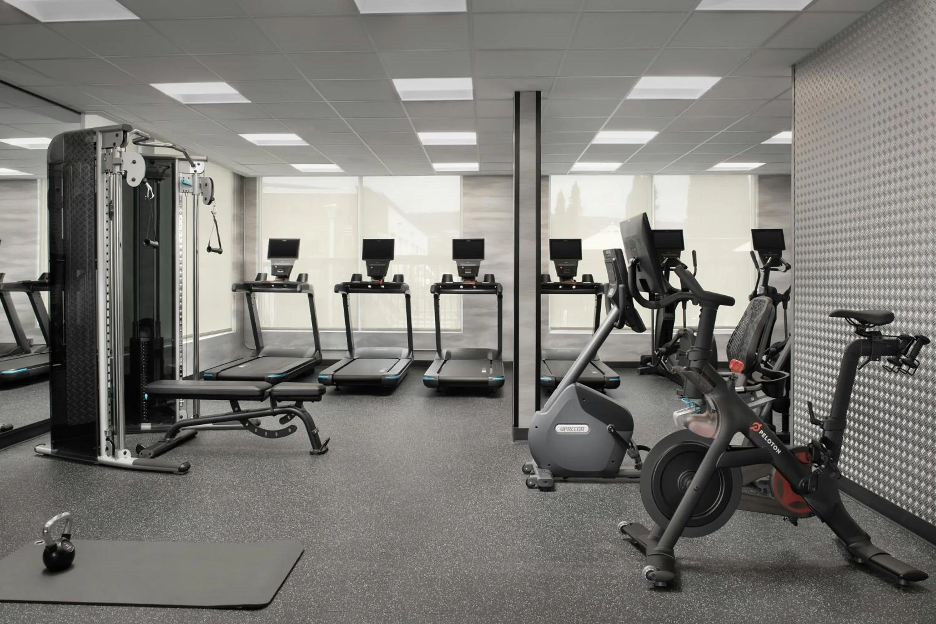 Fitness centre/facilities in Fairfield by Marriott Inn & Suites Portland Newberg