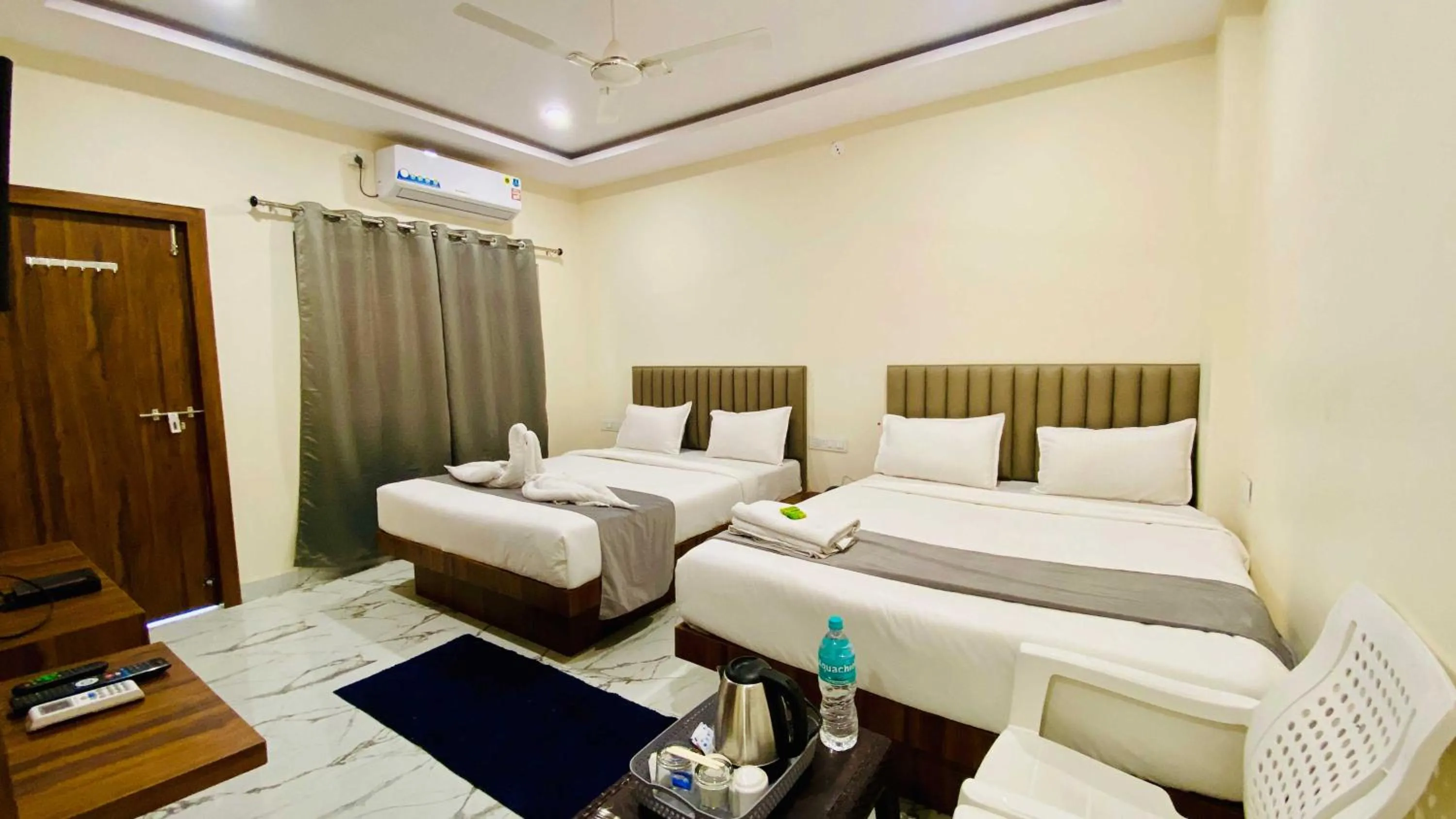 Bed in Hotel Krishnarchana