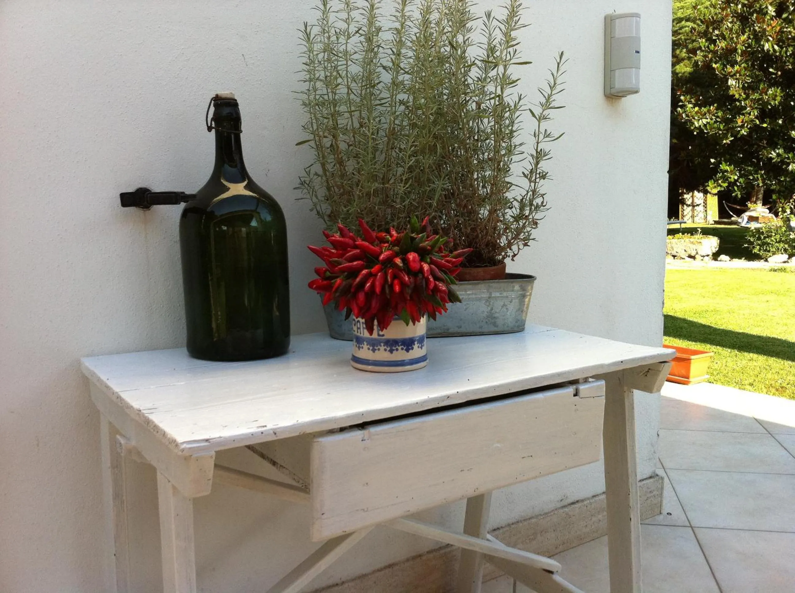 Decorative detail in Casina San Martino