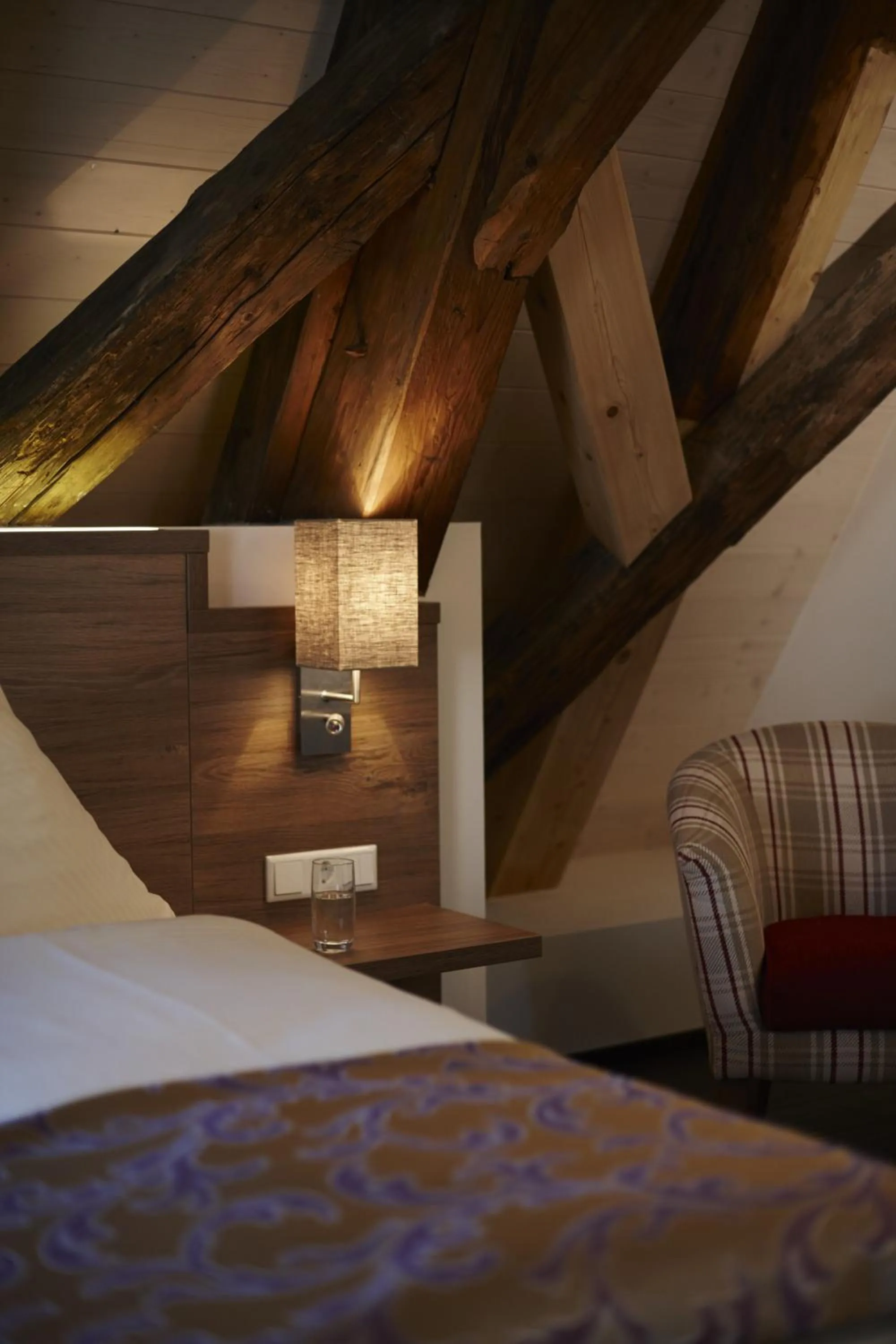 Photo of the whole room, Bed in Boutique Hotel zur Post