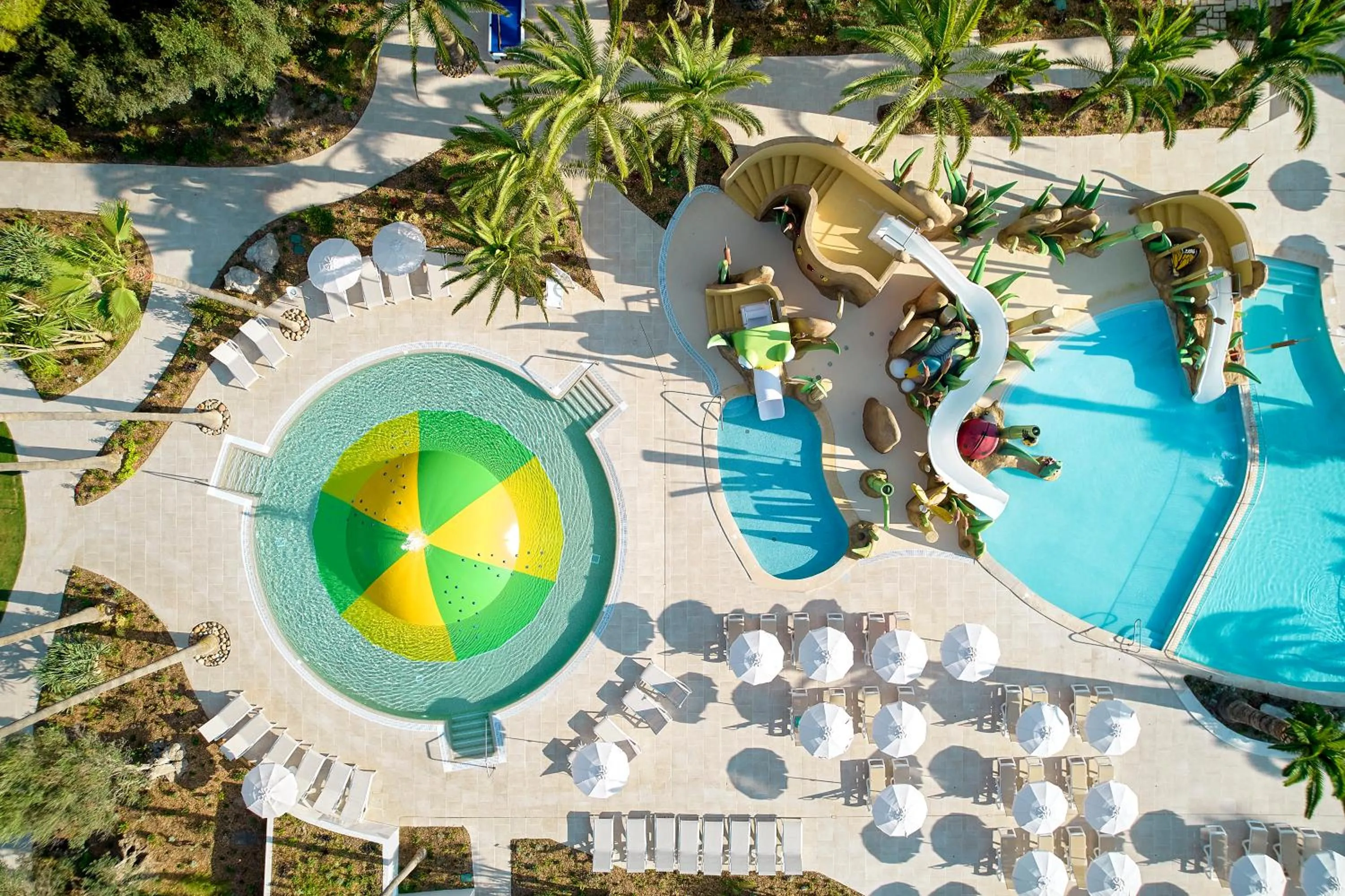 Aqua park in Iberostar Selection Albufera Park All Inclusive
