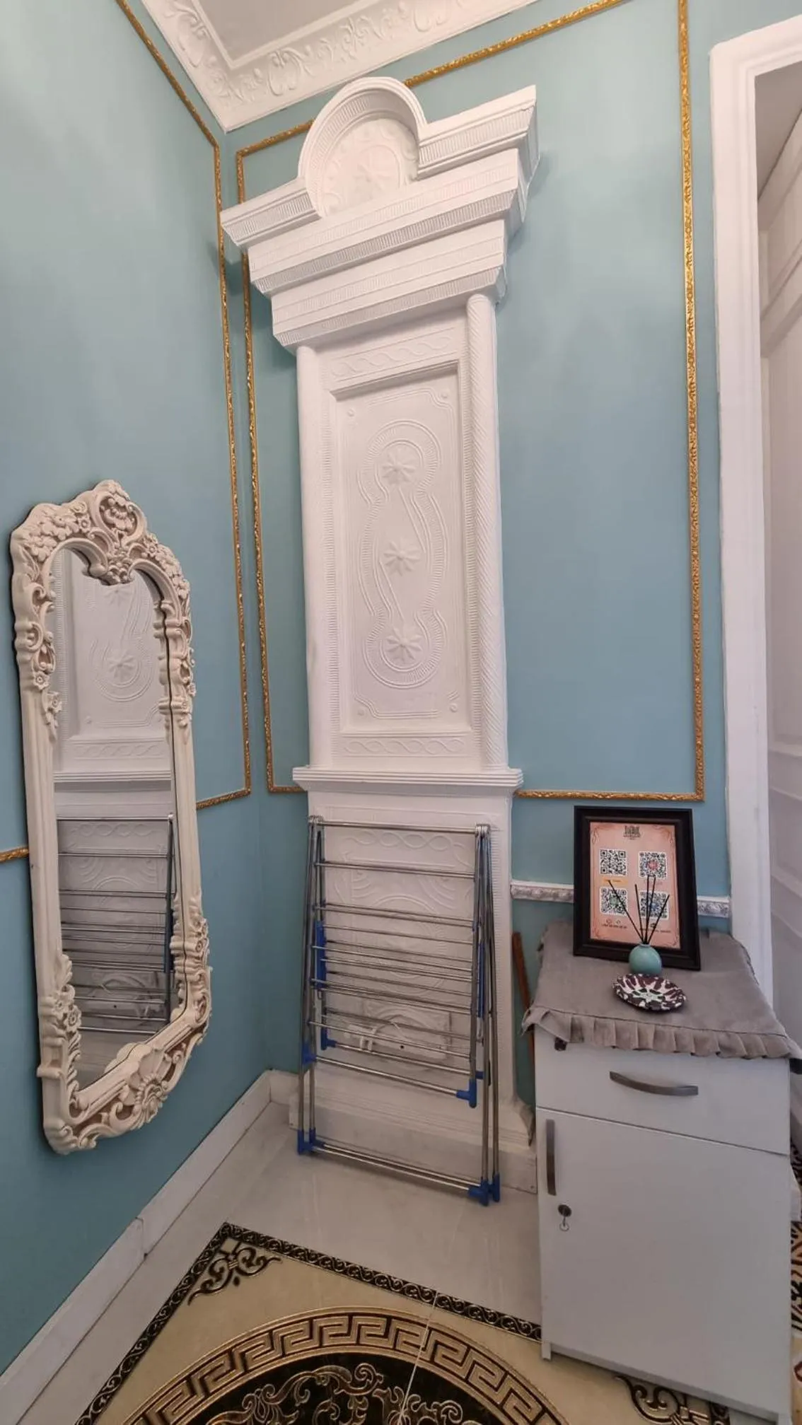 fireplace in Apartments History 1870