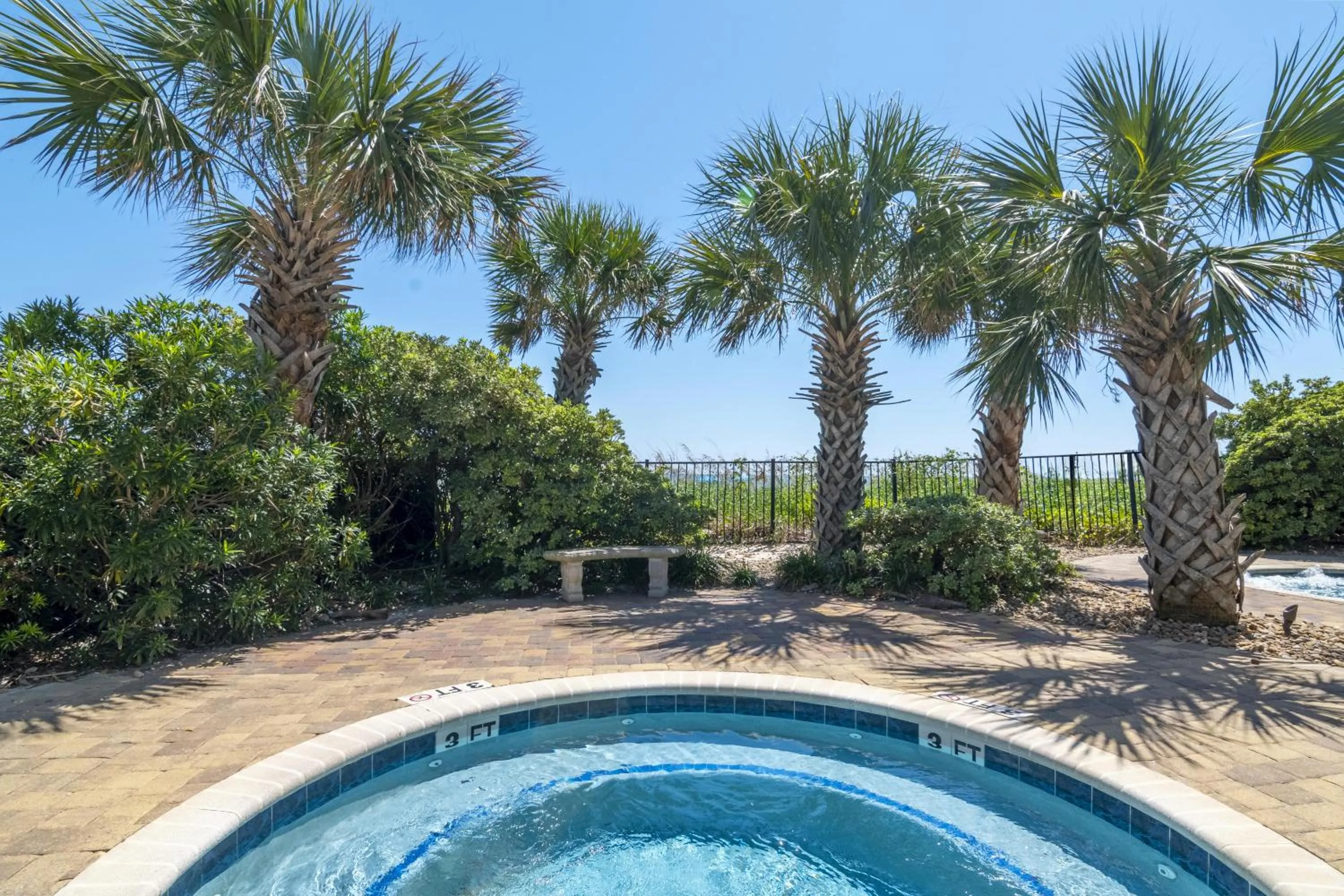 Hot Tub in Palace Resort