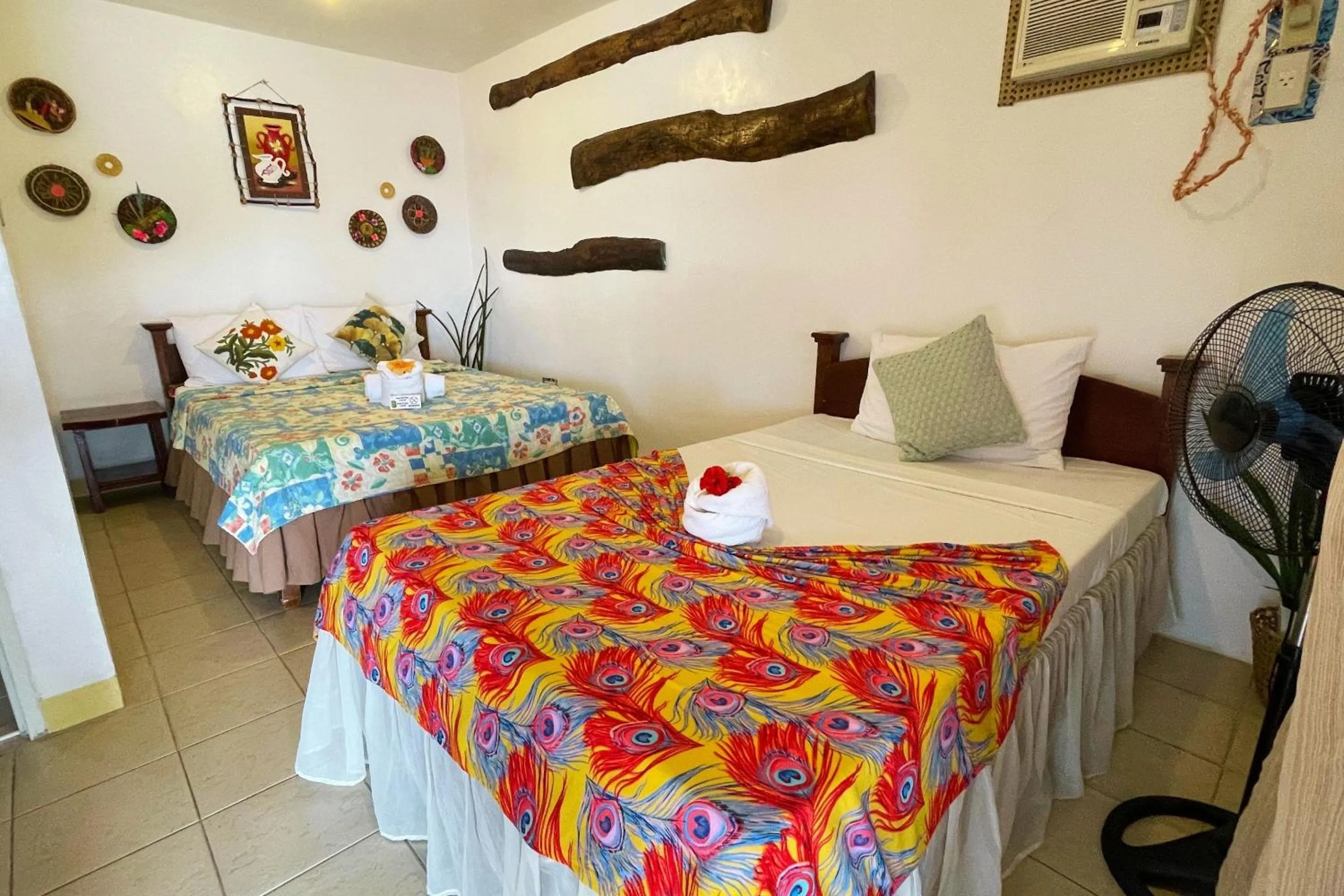 Bedroom, Bed in Oriental Hill Sabang Resort Puerto Galera