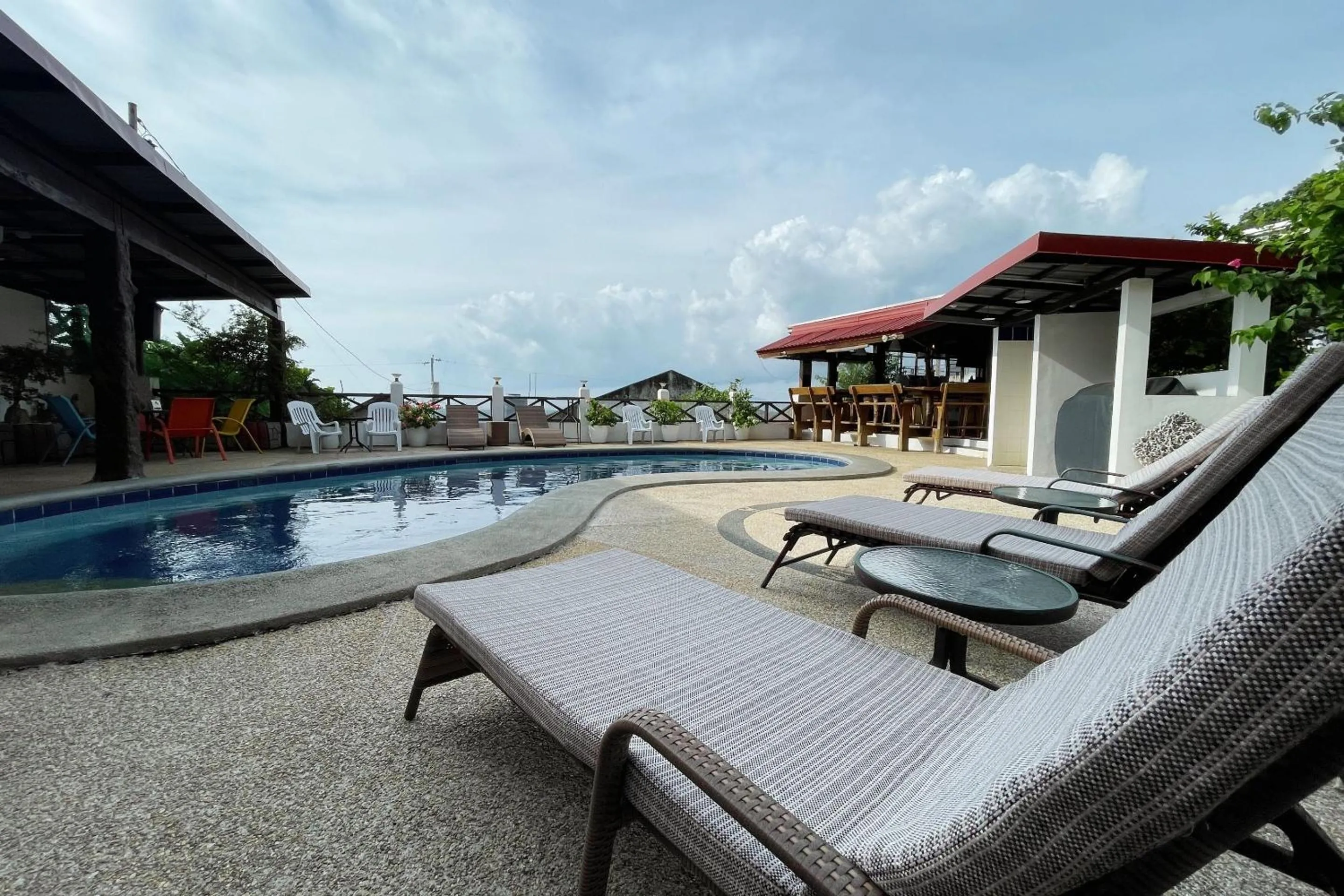 Swimming pool in Oriental Hill Sabang Resort Puerto Galera