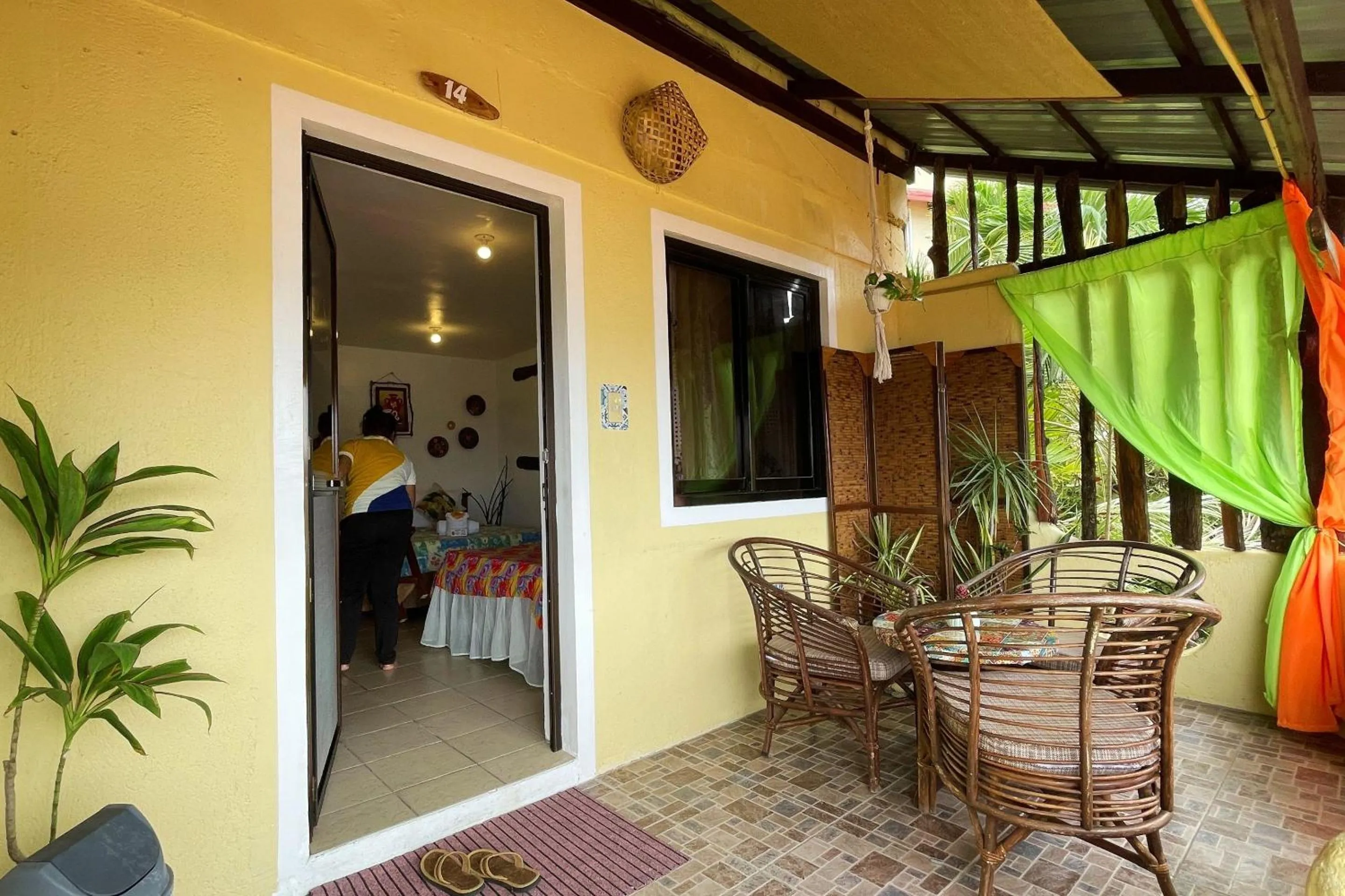Balcony/Terrace in Oriental Hill Sabang Resort Puerto Galera