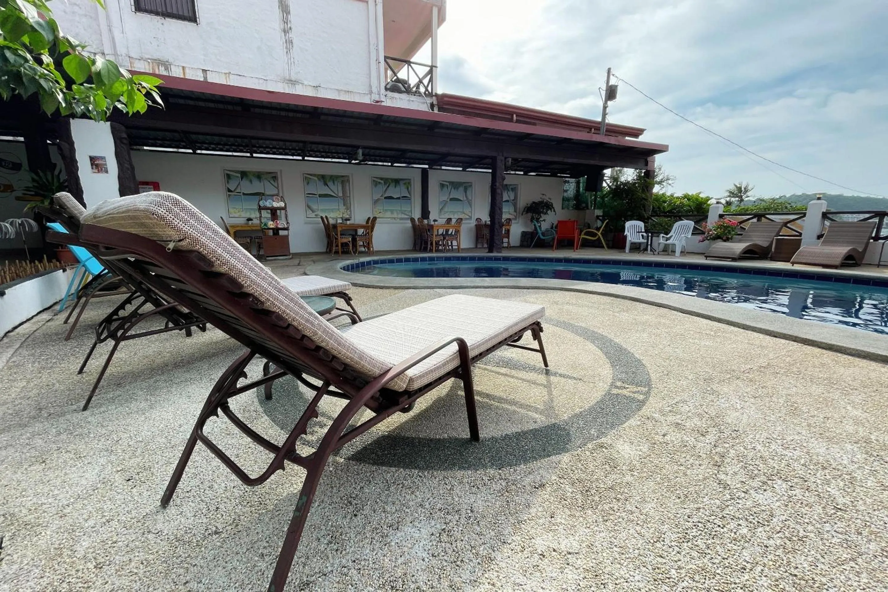 Swimming pool in Oriental Hill Sabang Resort Puerto Galera