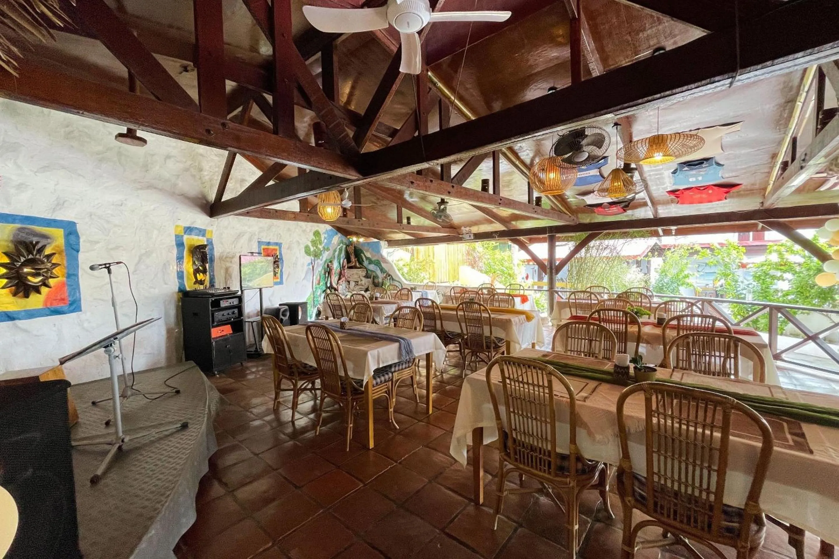 Restaurant/places to eat in Oriental Hill Sabang Resort Puerto Galera