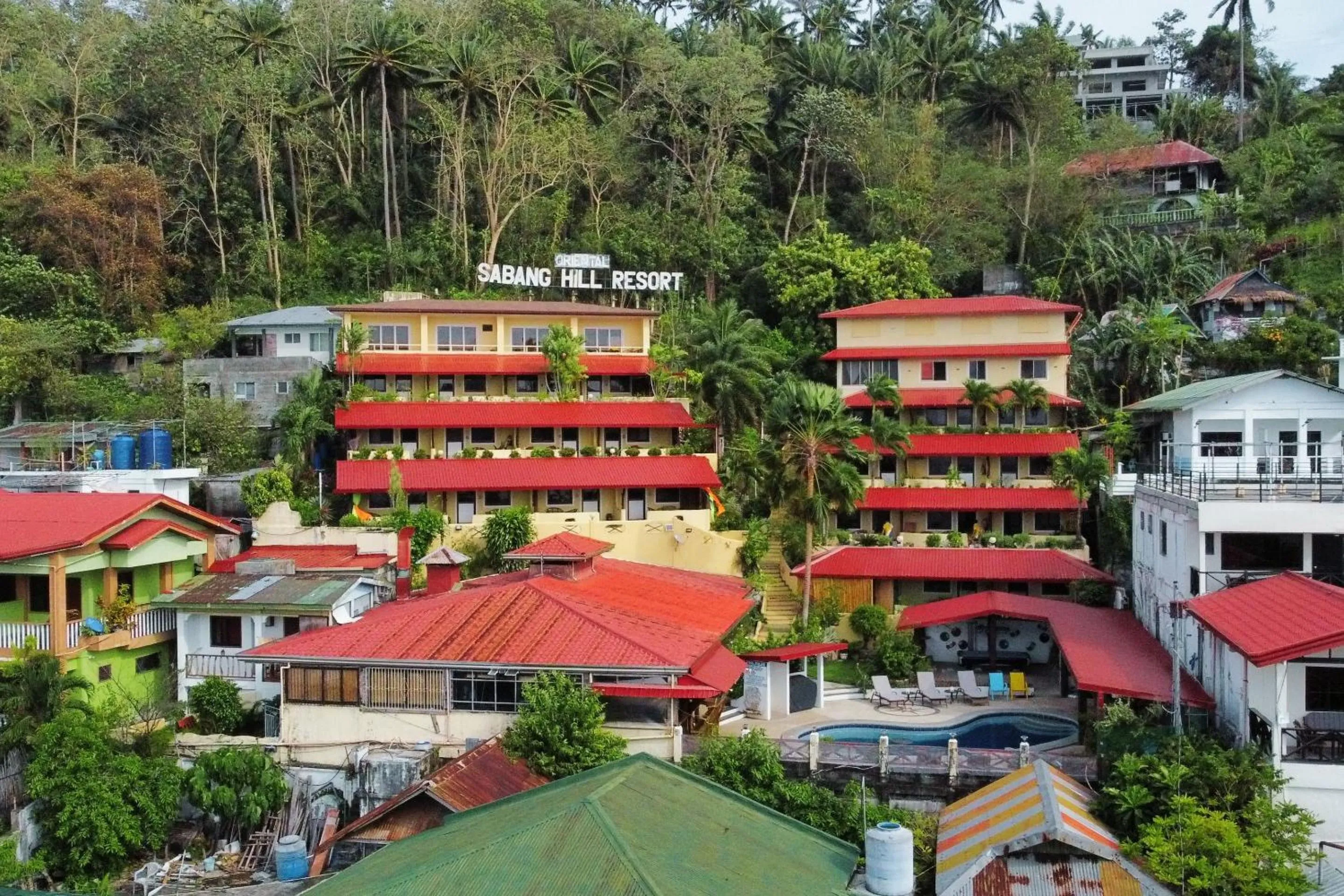 Property building in Oriental Hill Sabang Resort Puerto Galera