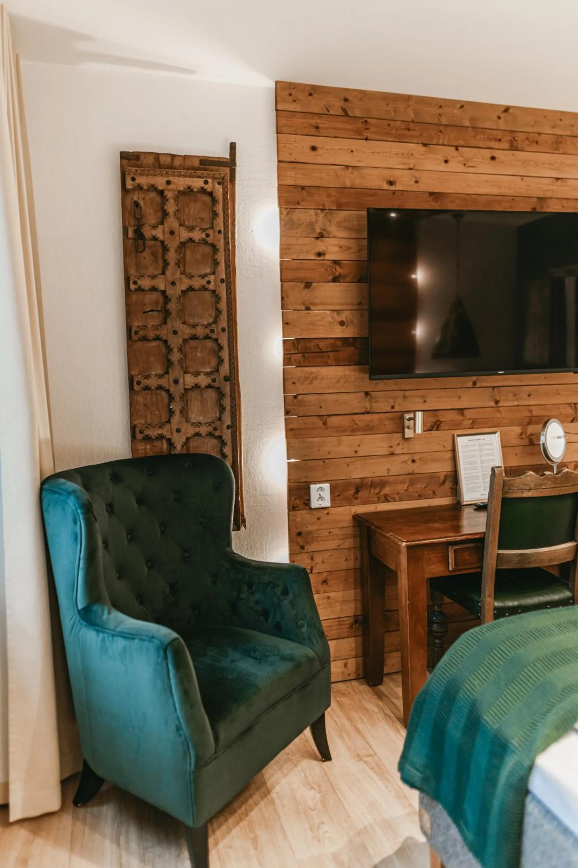 Seating area, Bed in Havshotellet