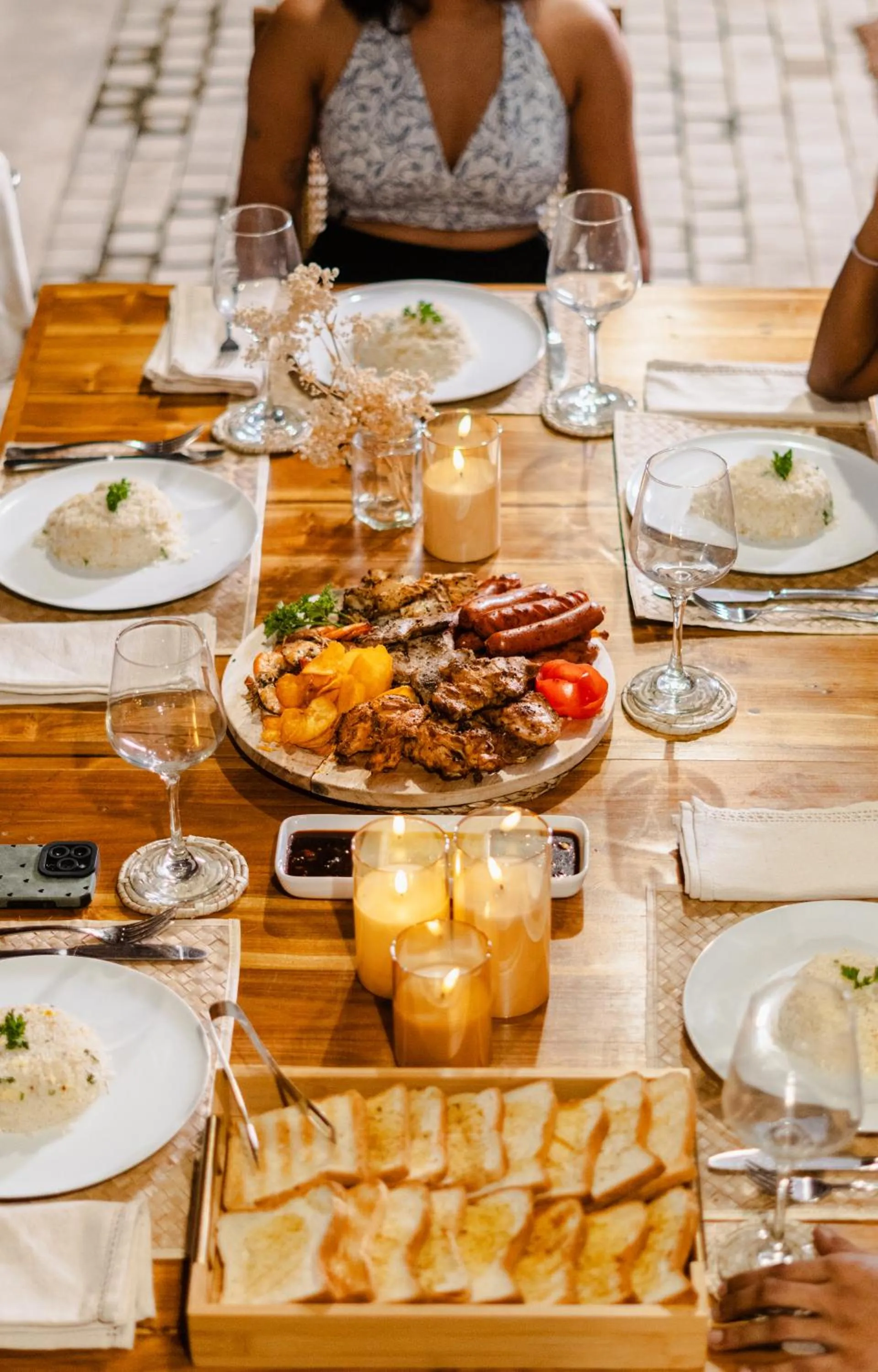 BBQ facilities in Moi Induruwa by DBI