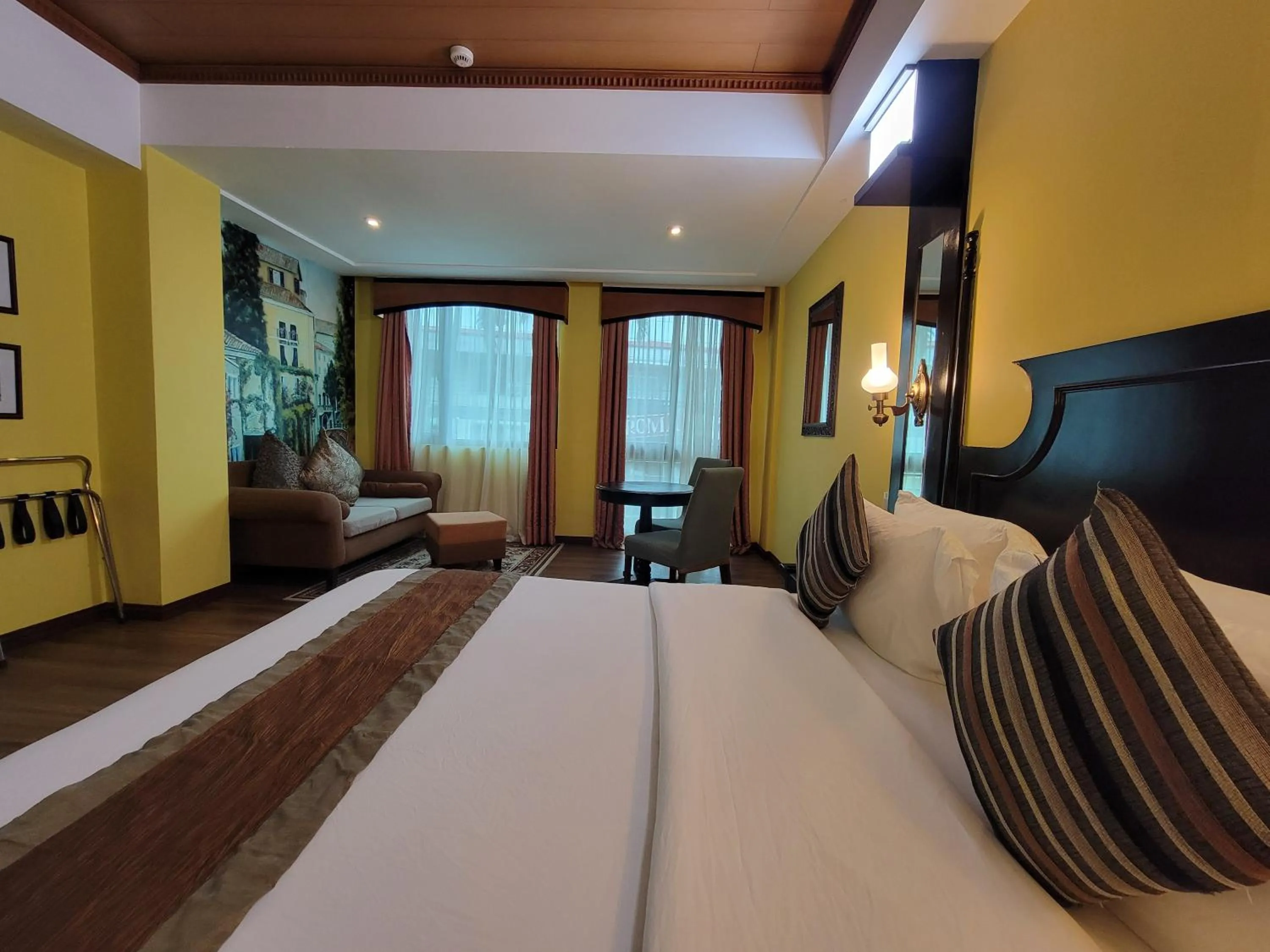 Bed in Lee Boutique Hotel Tagaytay